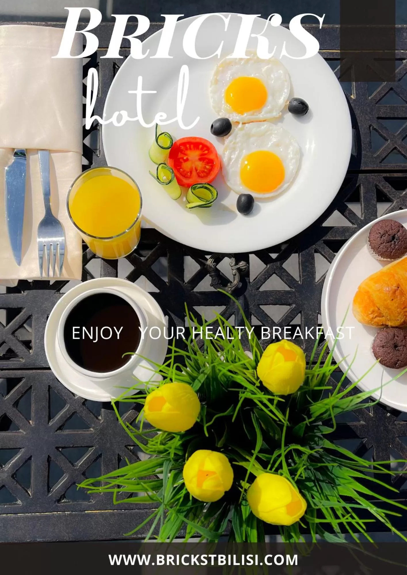 Breakfast in Bricks Hotel