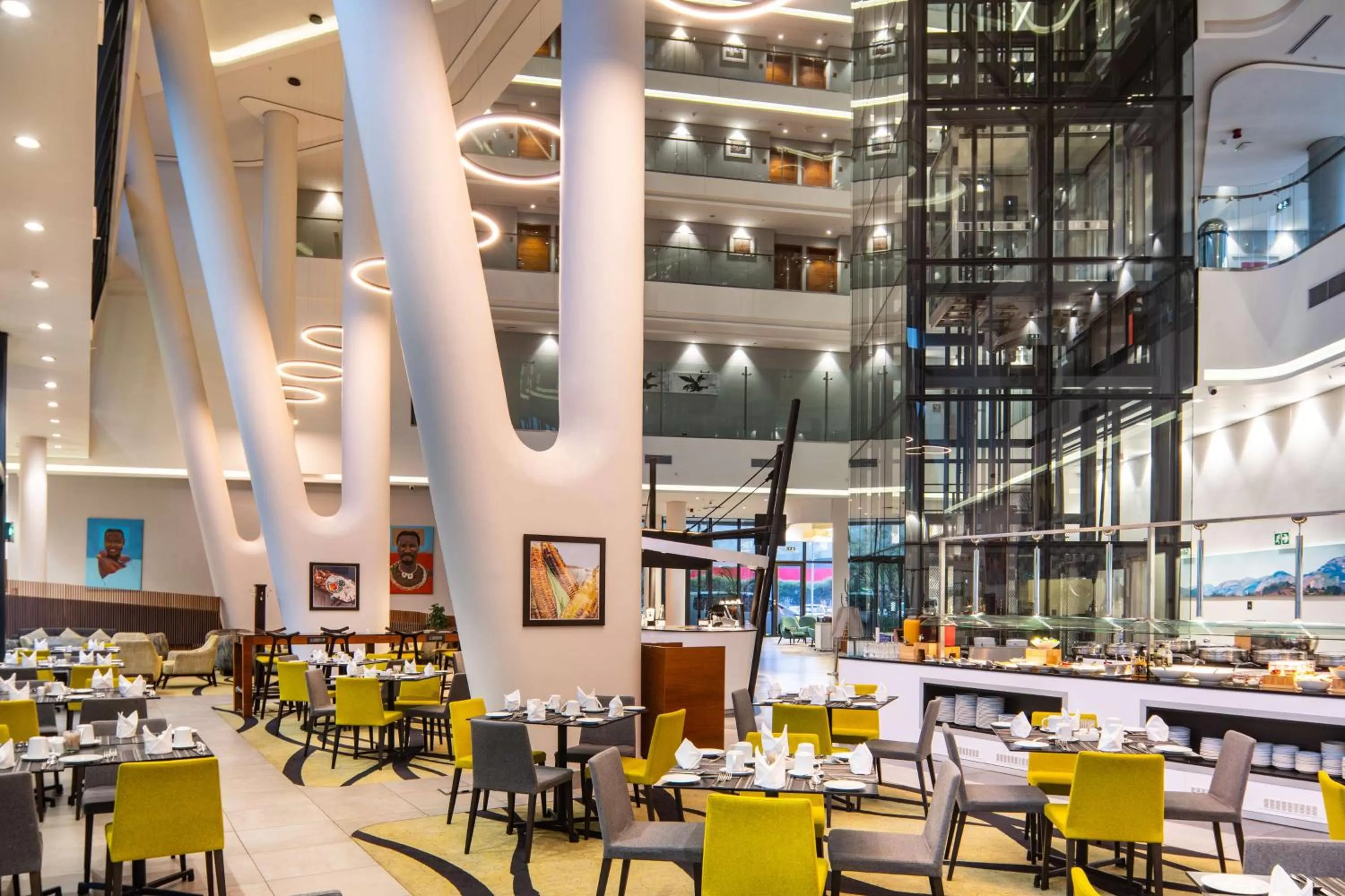 Restaurant/places to eat in Hilton Garden Inn Mbabane