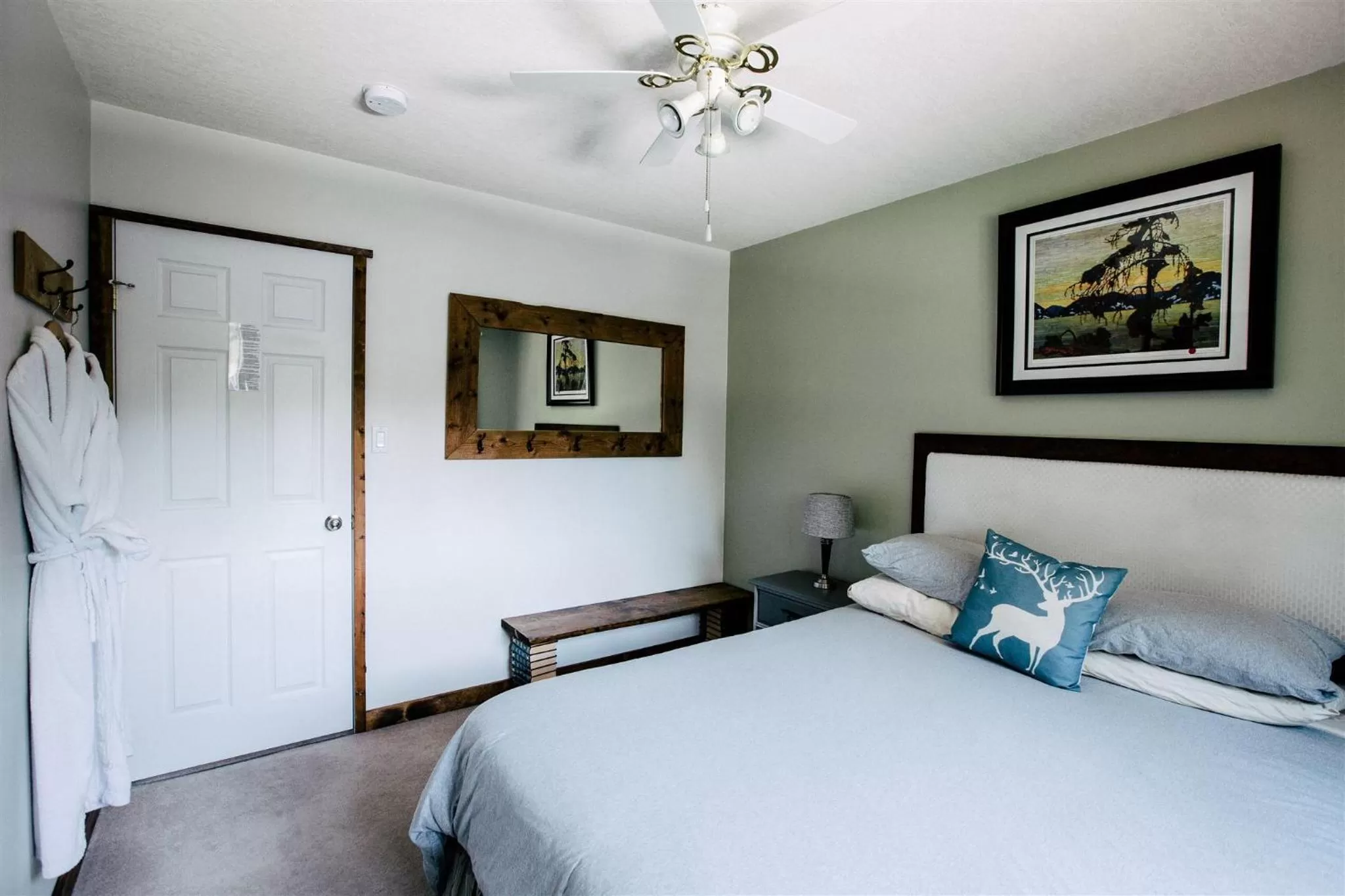 Bedroom, Bed in Alpenrose Revelstoke Bed & Breakfast