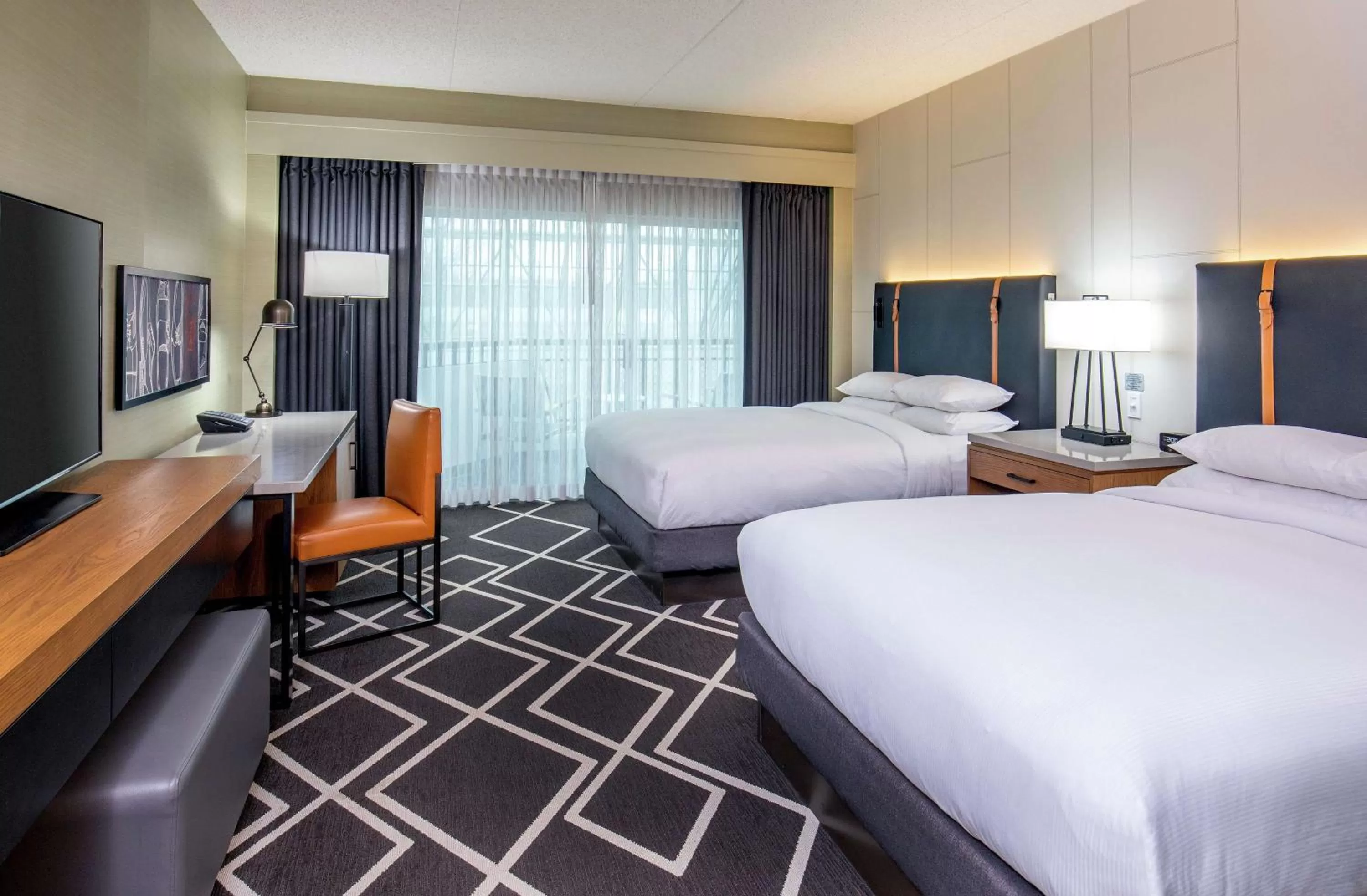 Bedroom, Bed in Hilton Boston Woburn