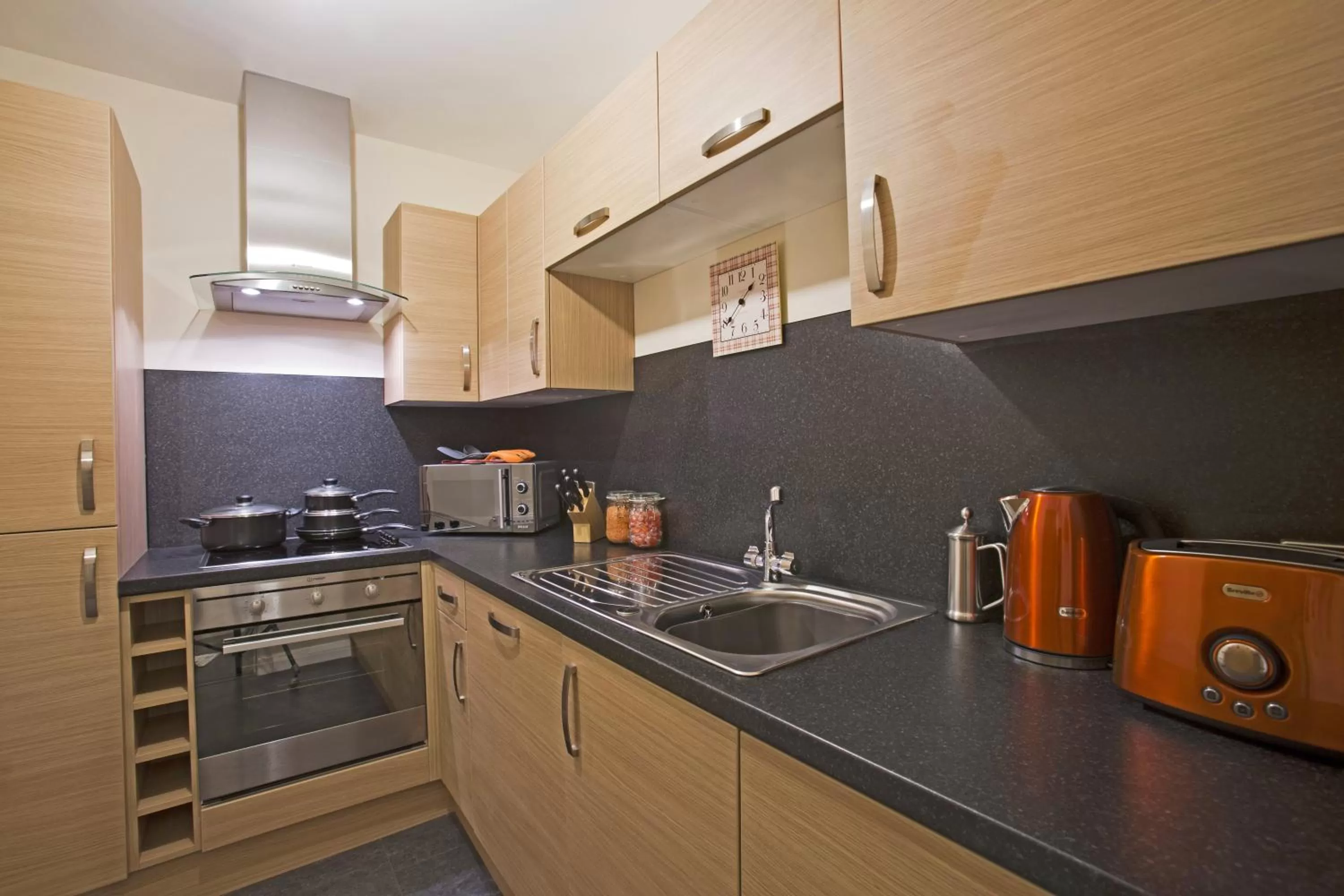 Kitchen or kitchenette in Printworks