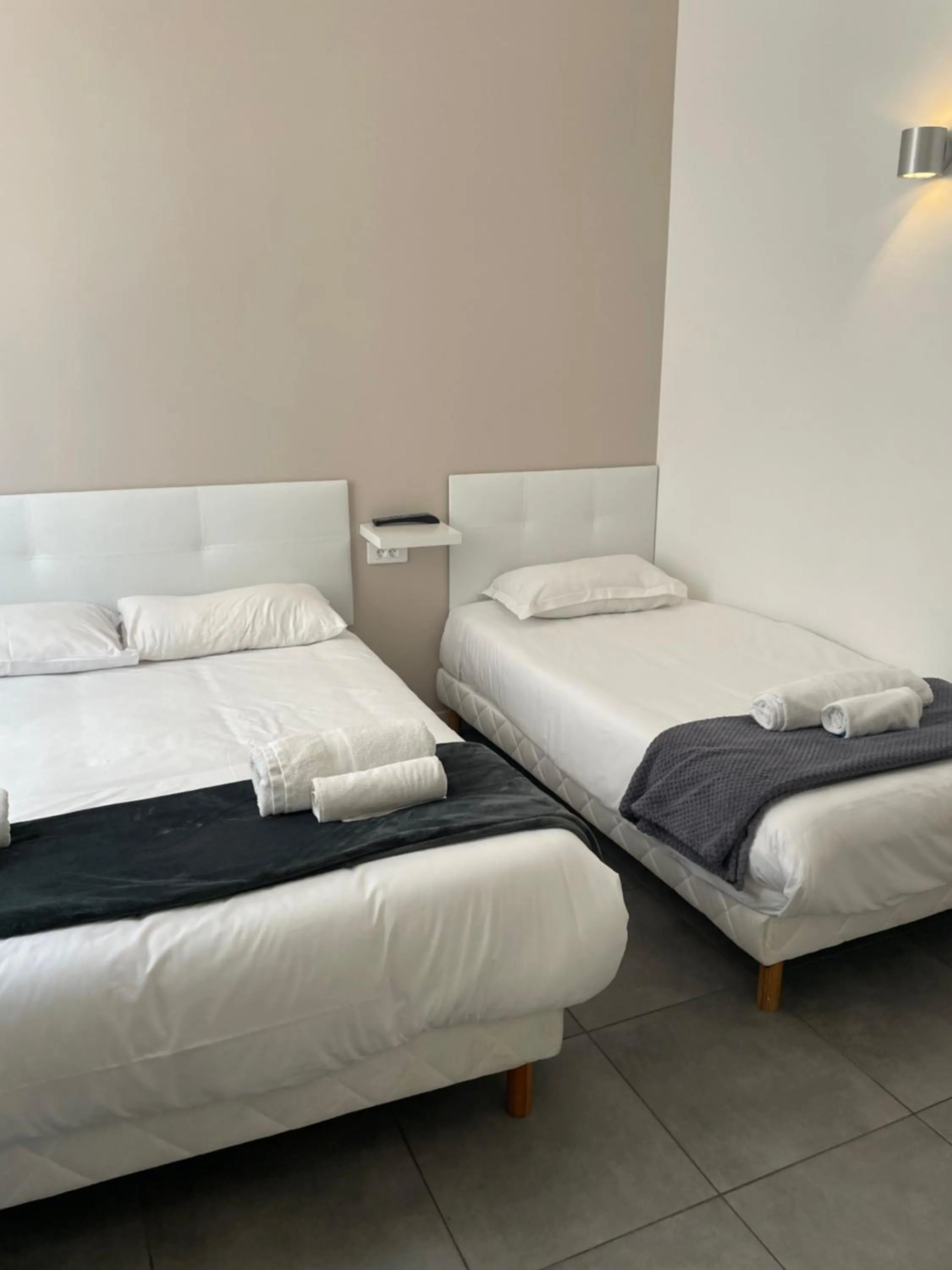 Photo of the whole room, Bed in Hôtel Anna Livia