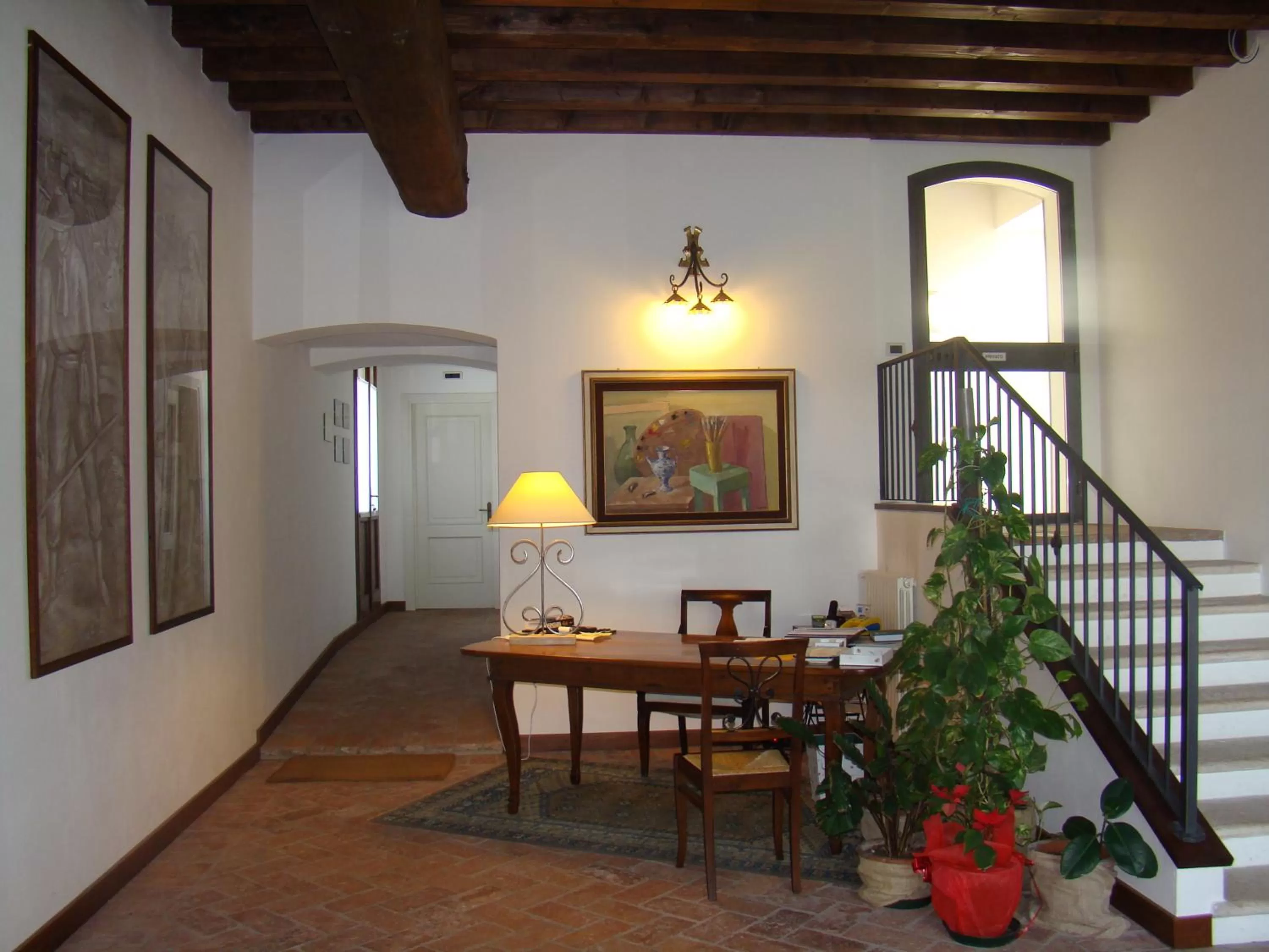 Lobby or reception in Villa Schiavi