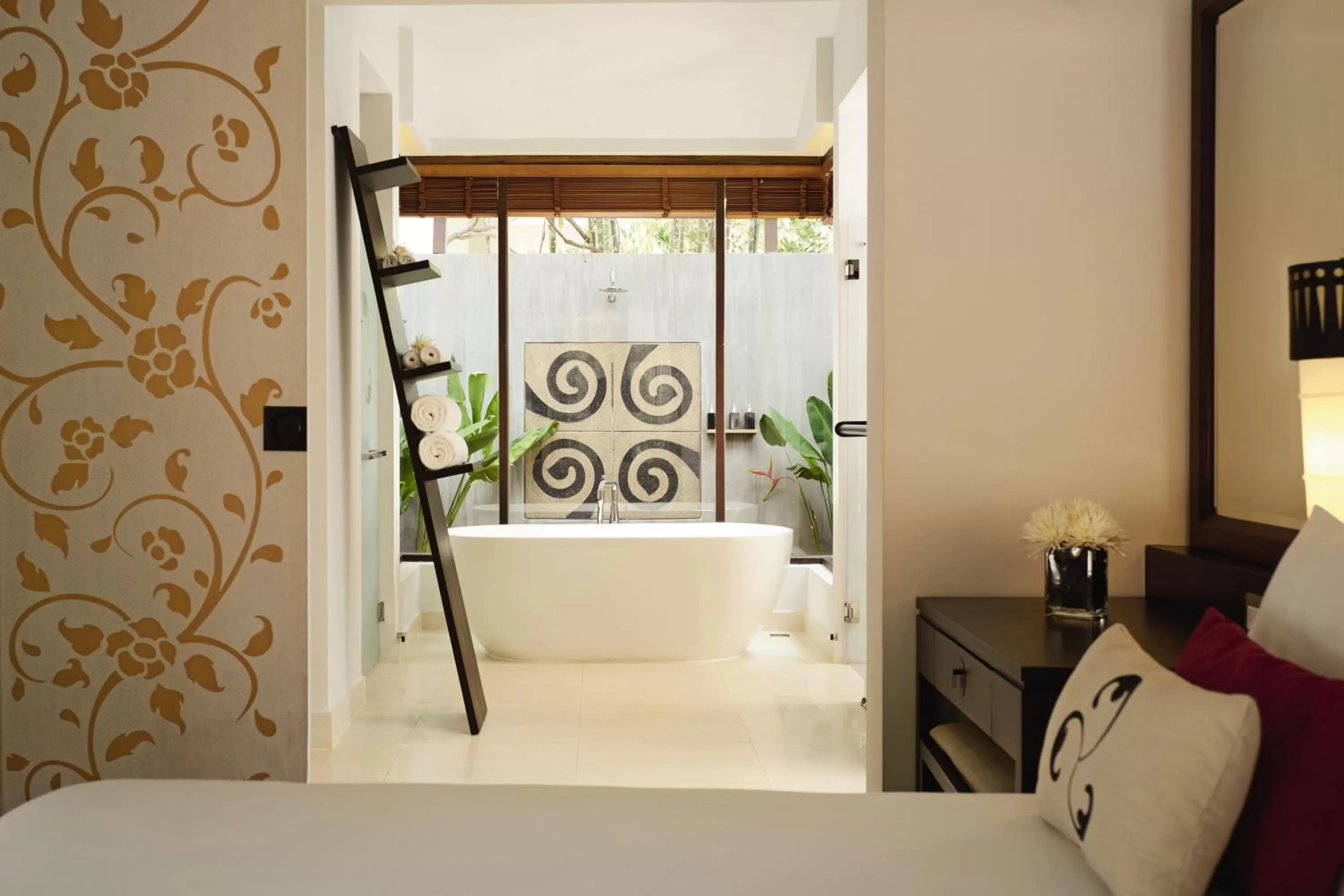 Bathroom, Bed in Mövenpick Asara Resort & Spa Hua Hin