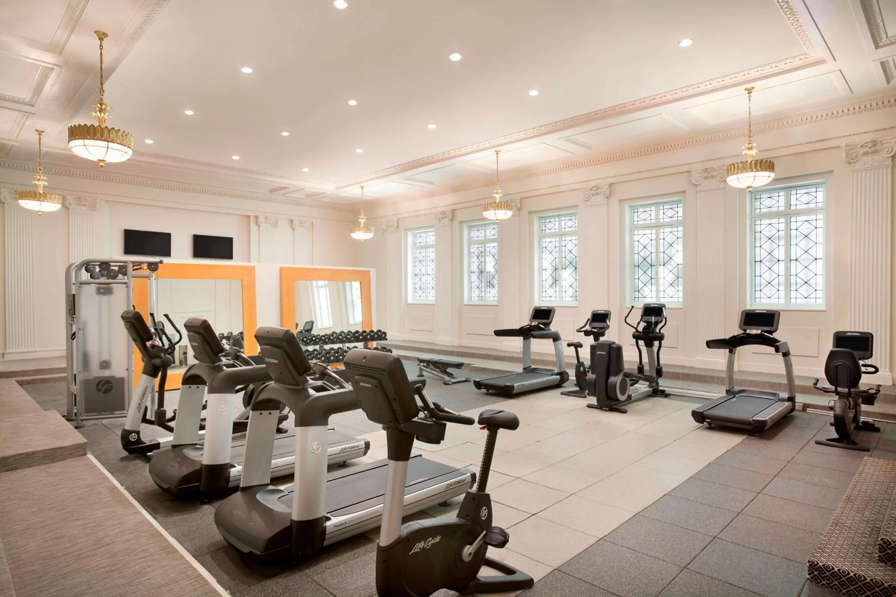 Fitness centre/facilities in Hilton New Orleans / St. Charles Avenue