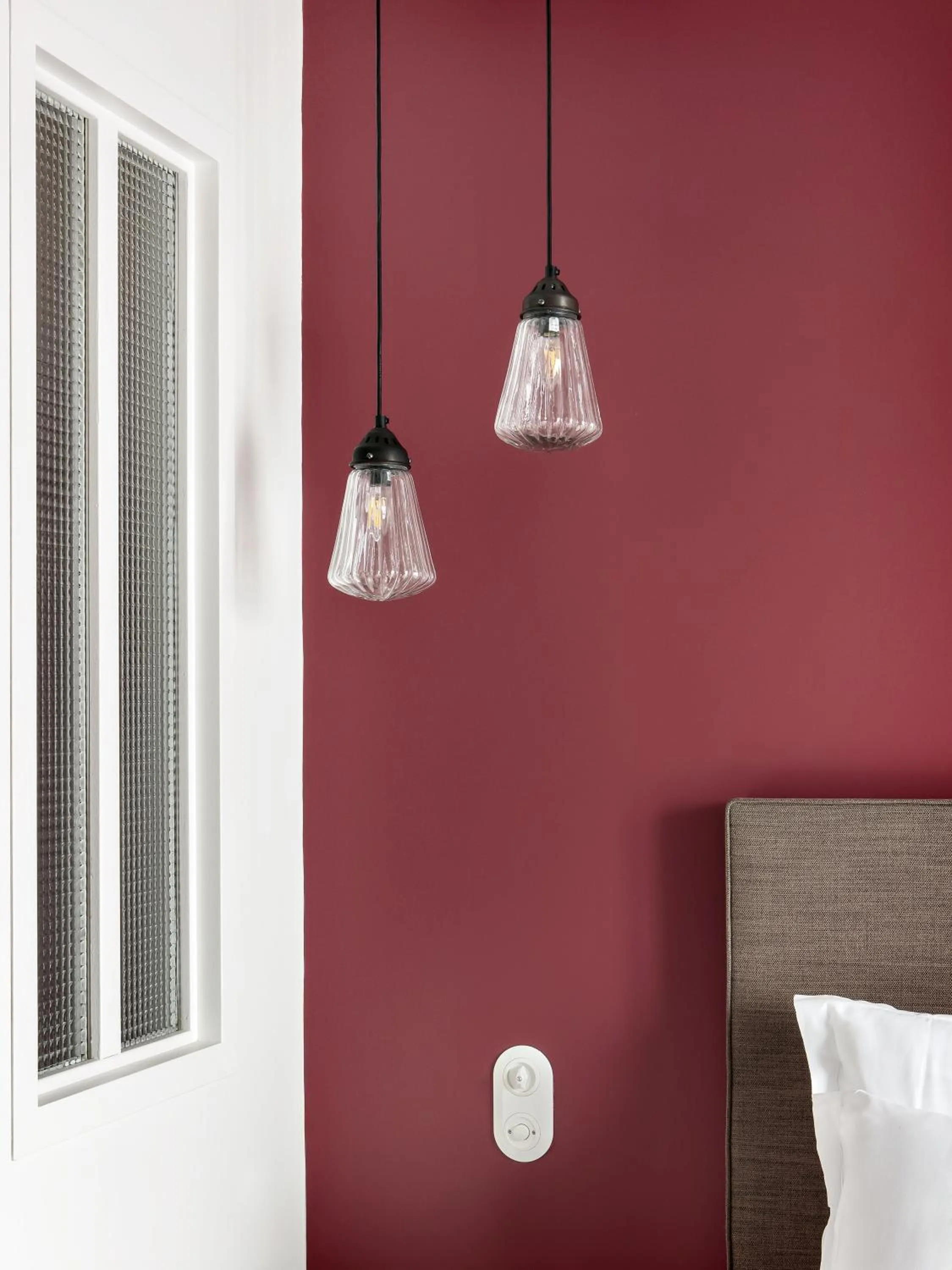 Bed in New Hotel Le Voltaire