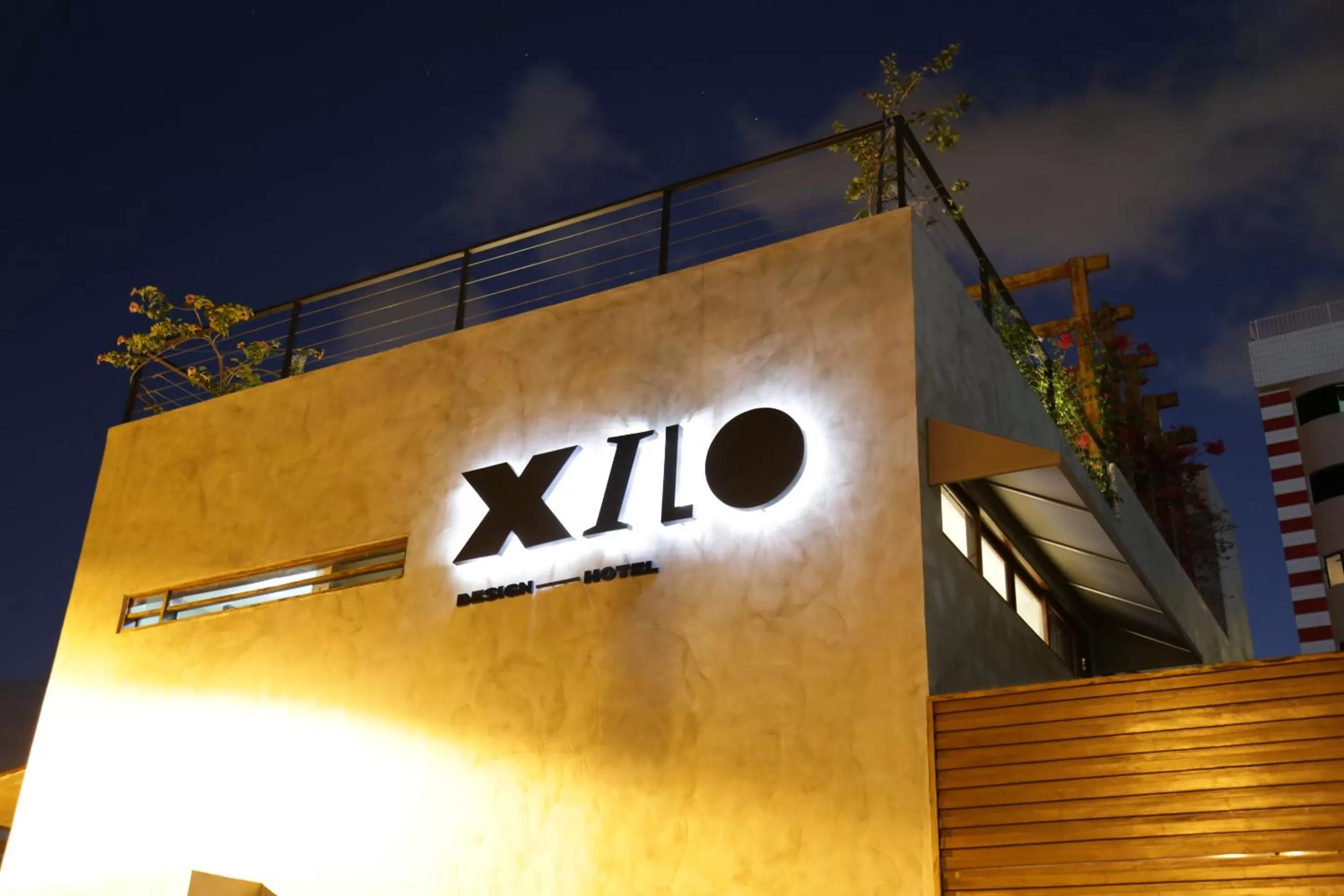 Facade/entrance, Property Logo/Sign in Xilo Design Hotel