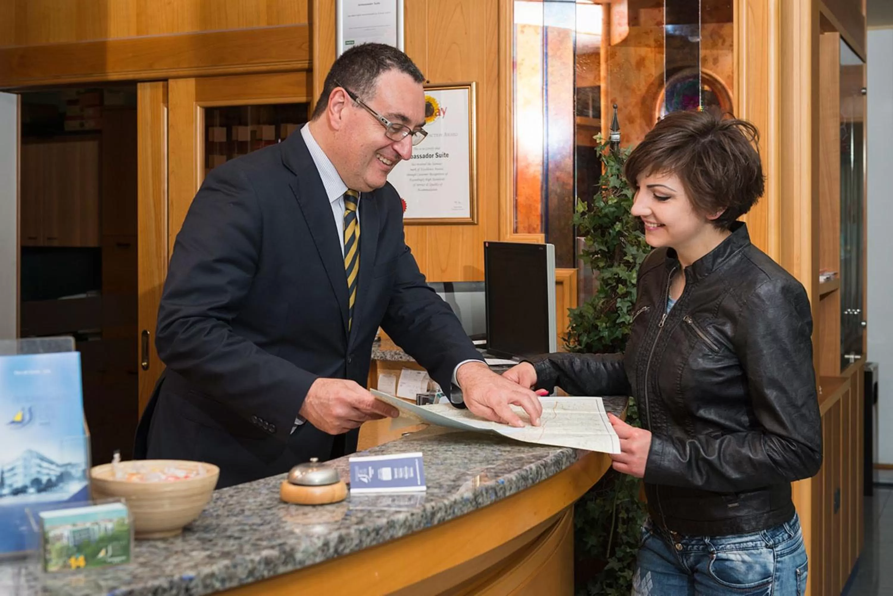 Staff in Ambassador Suite Hotel