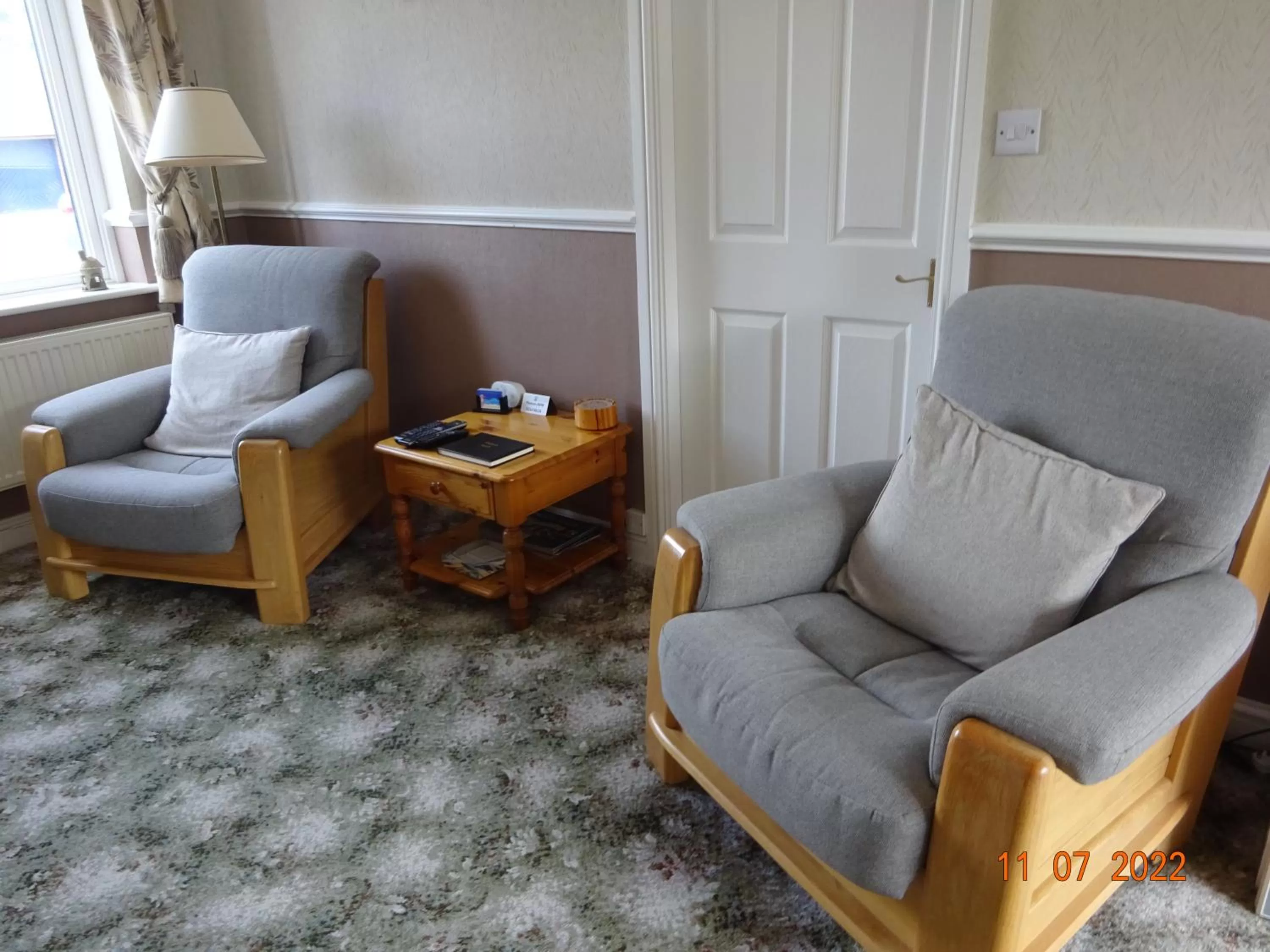 Seating area in Sterling Bed & Breakfast