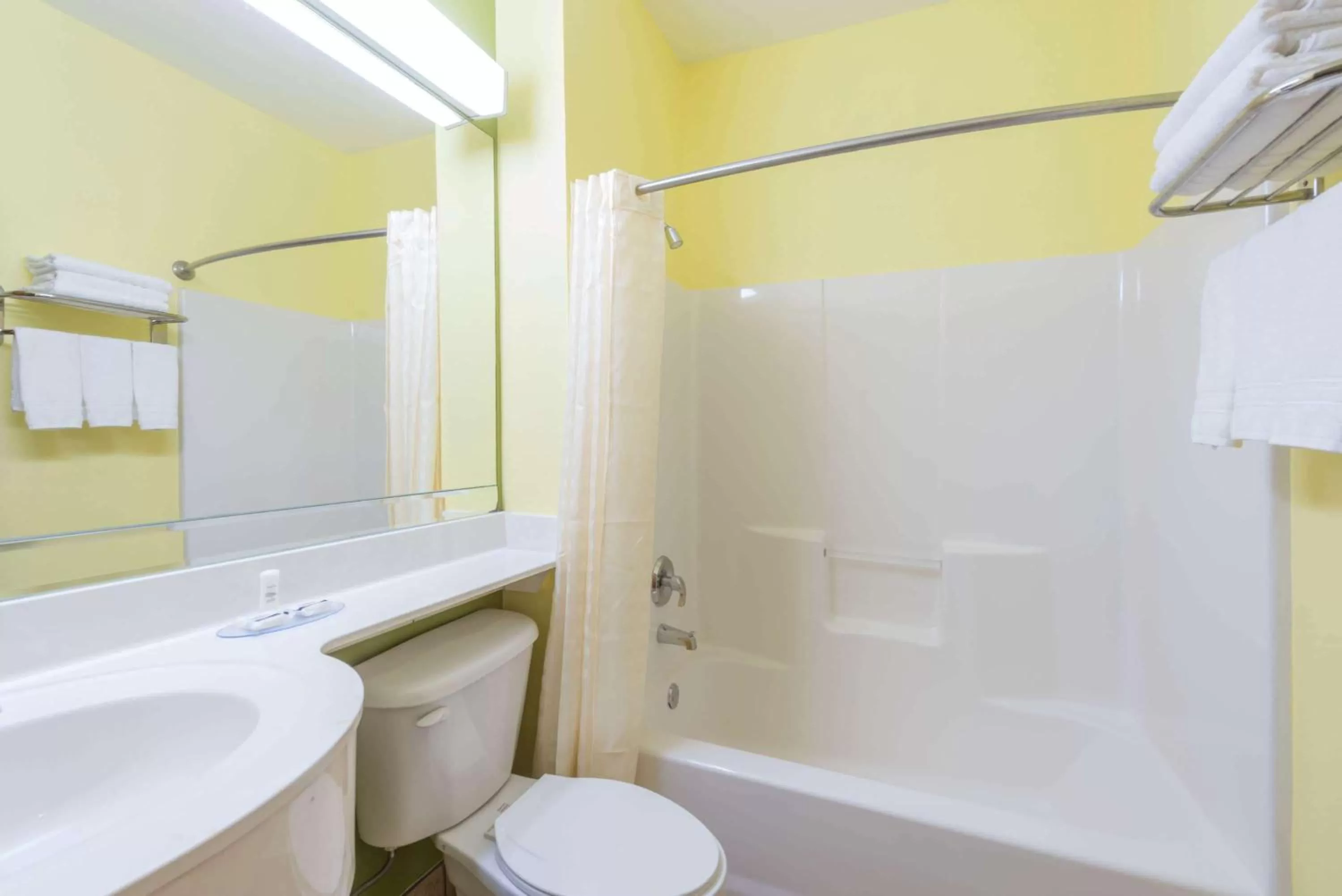 Bathroom in Microtel Inn & Suites by Wyndham Ft. Worth North/At Fossil