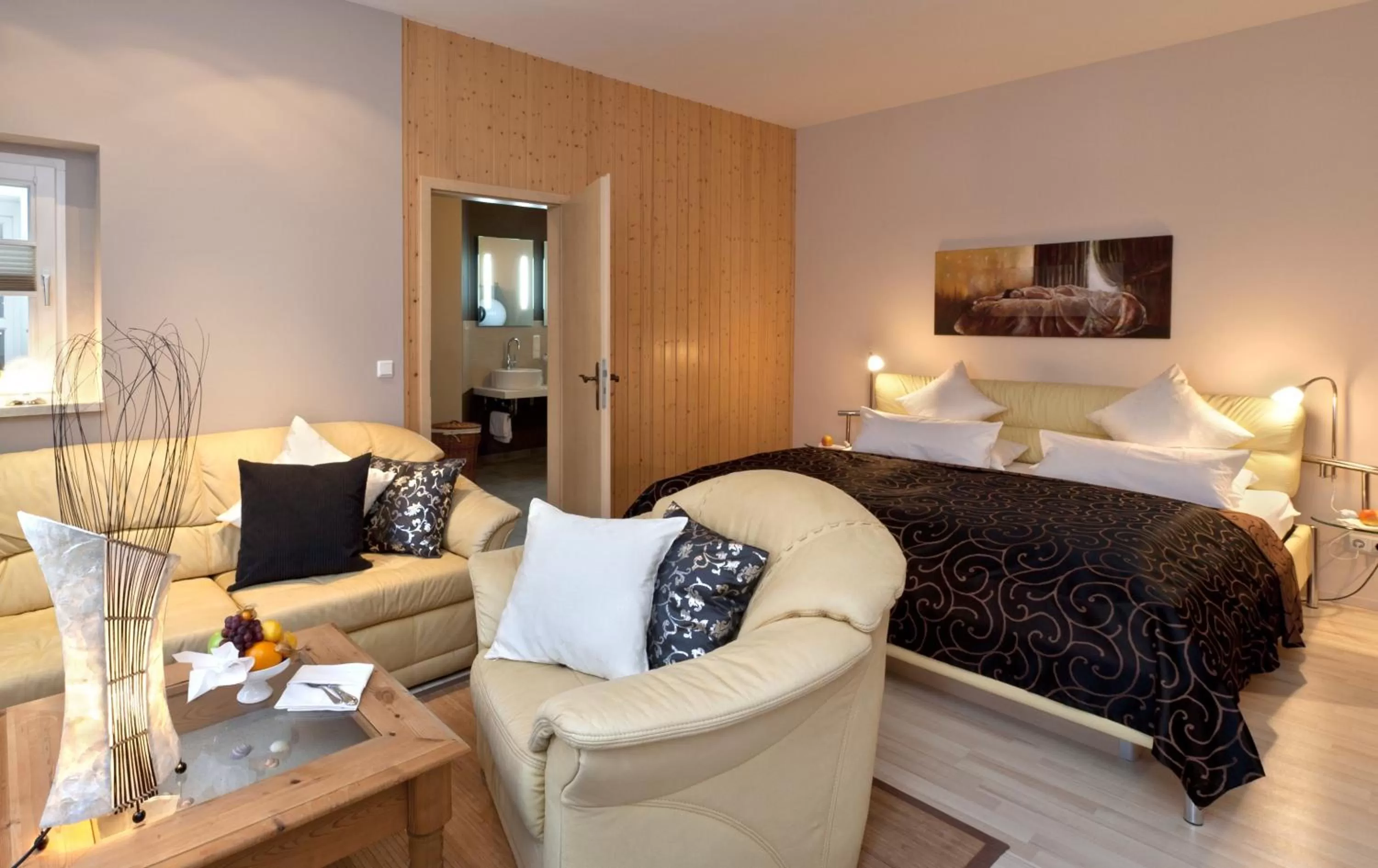 Photo of the whole room, Bed in Hotel Am Grudenberg