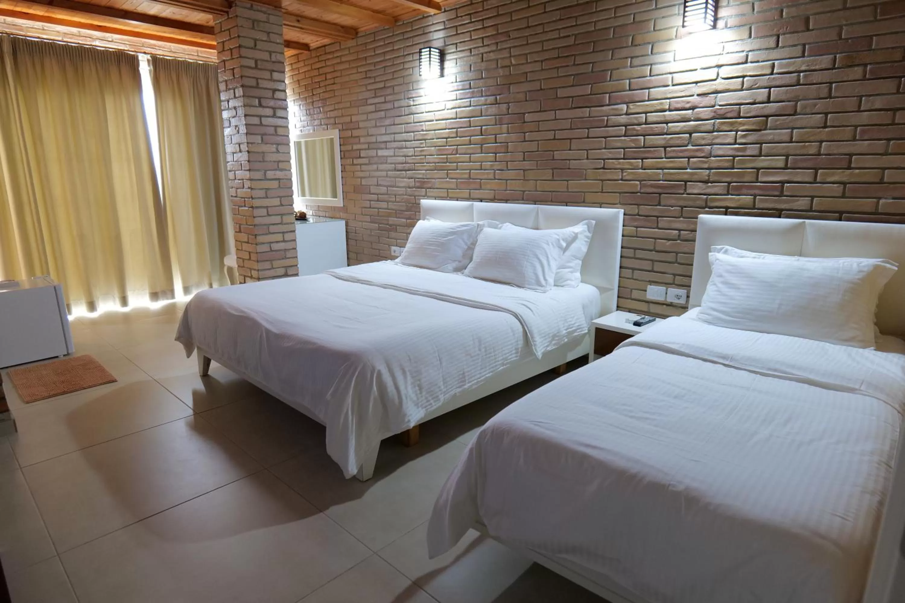 Bed in Hotel Piccolino