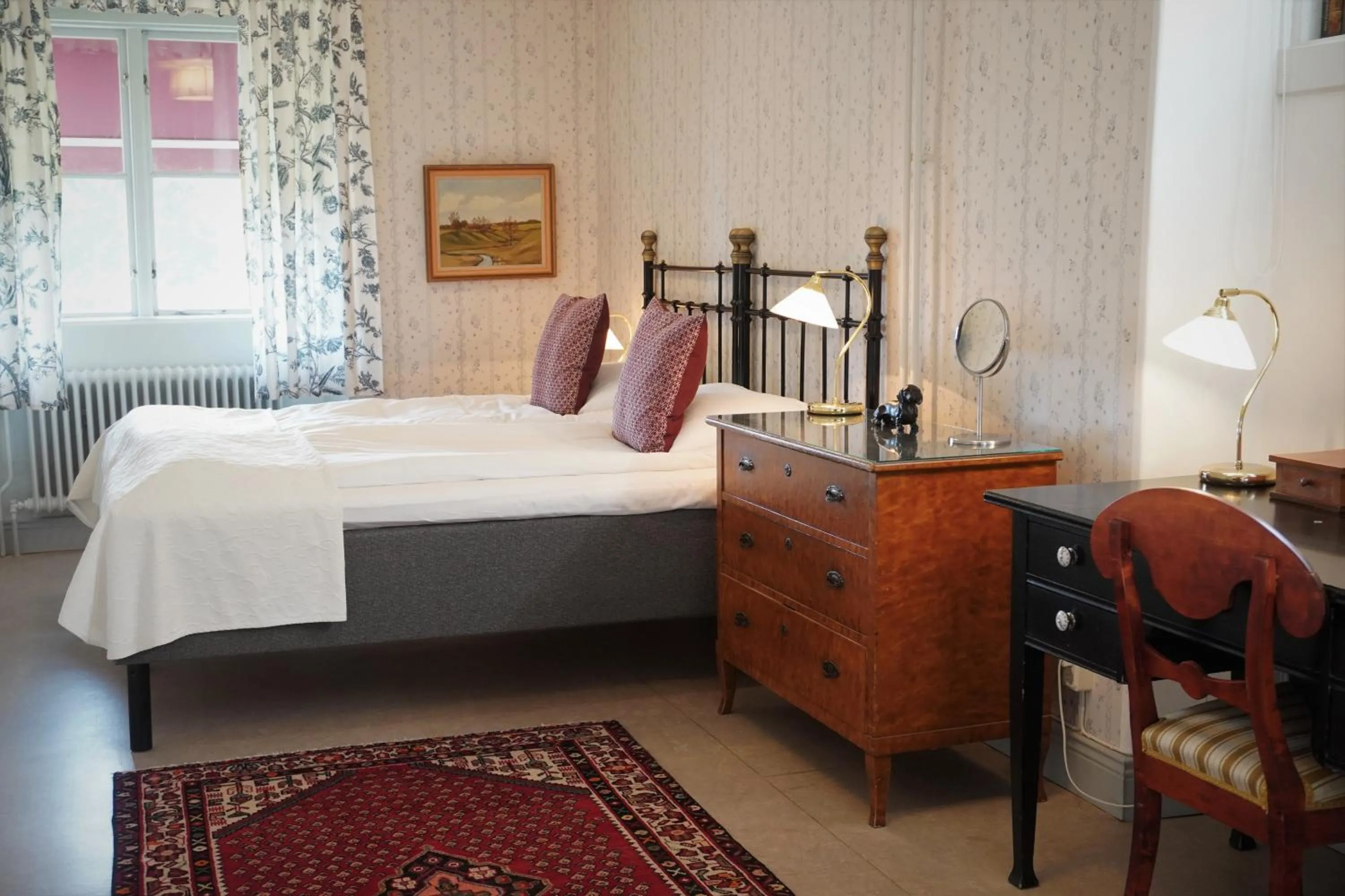 Bed in Stjärnholmsslott