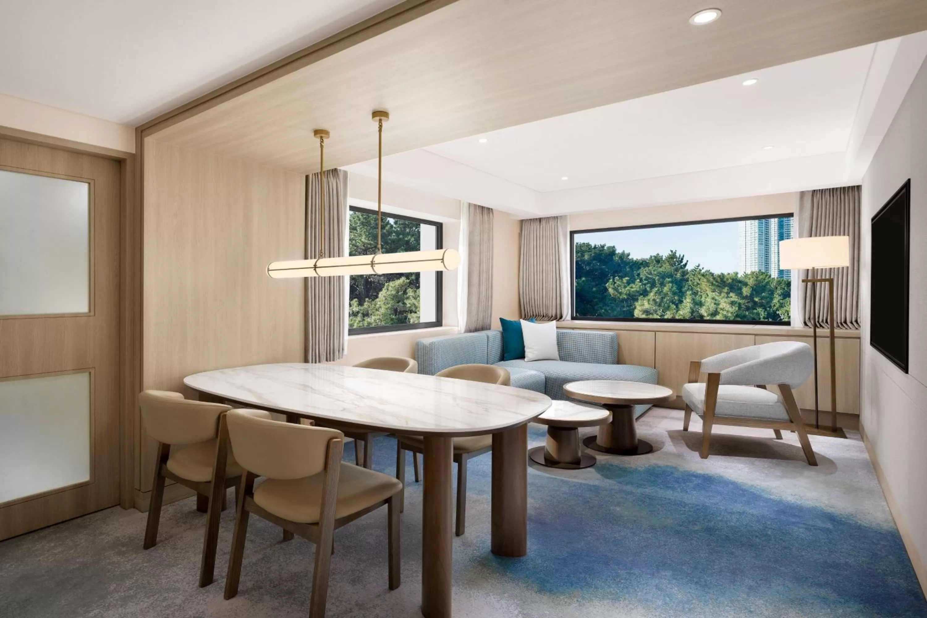 Photo of the whole room in The Westin Josun Busan