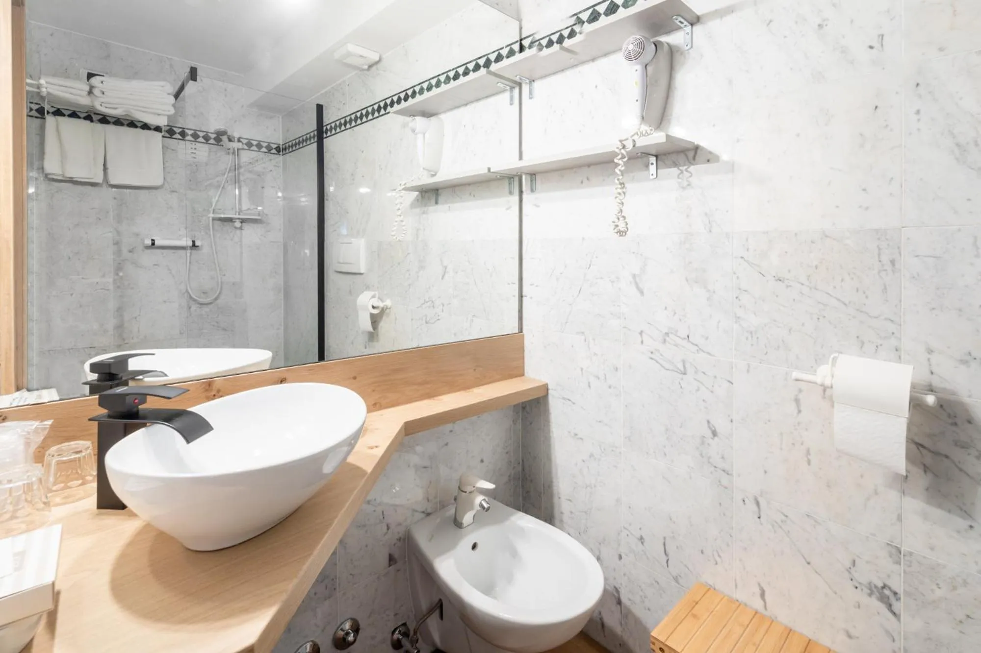 Bathroom in Negritella Sweet Hotel