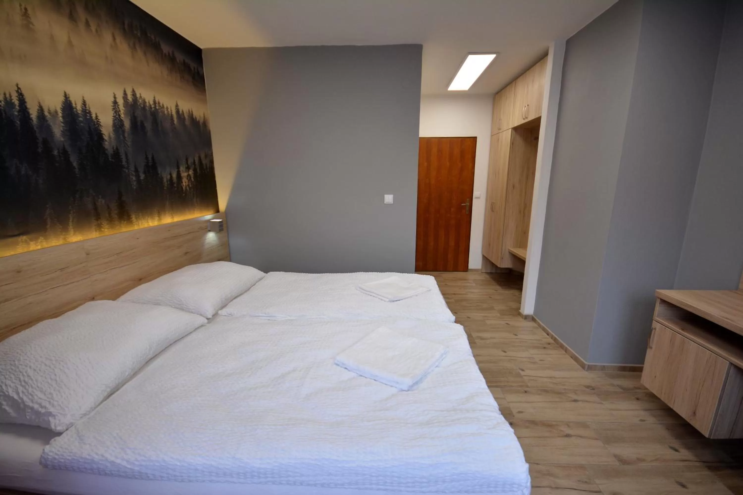 Bed in Hotel U Kociana