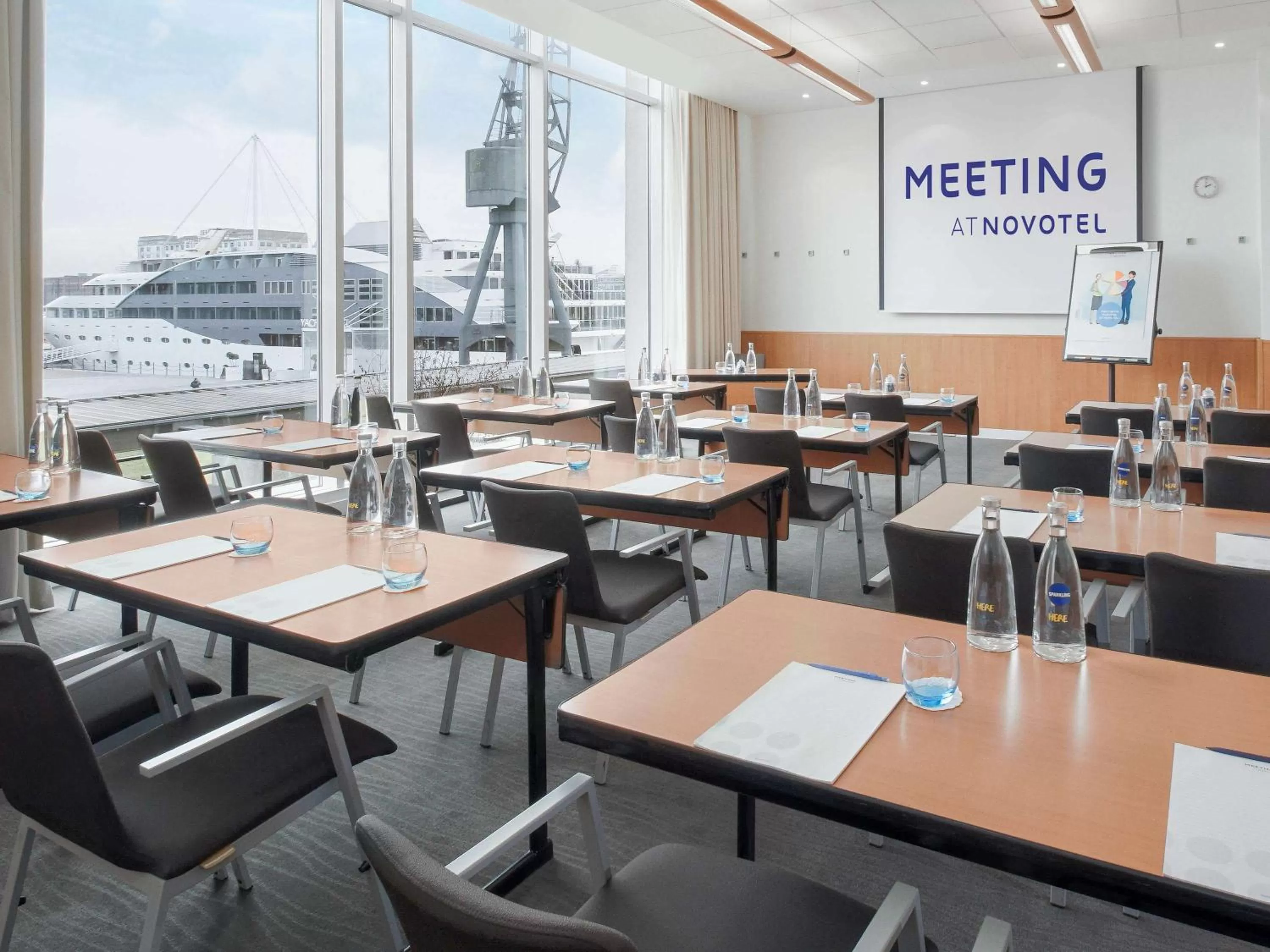 On site in Novotel London Excel