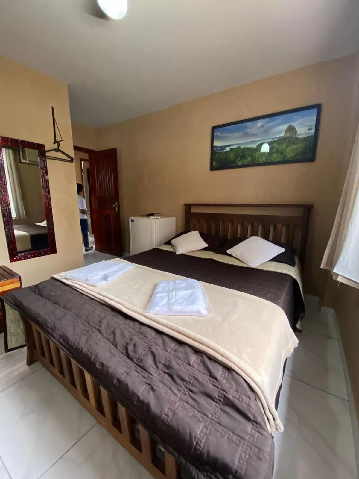 Bed in Pousada Do Pancho