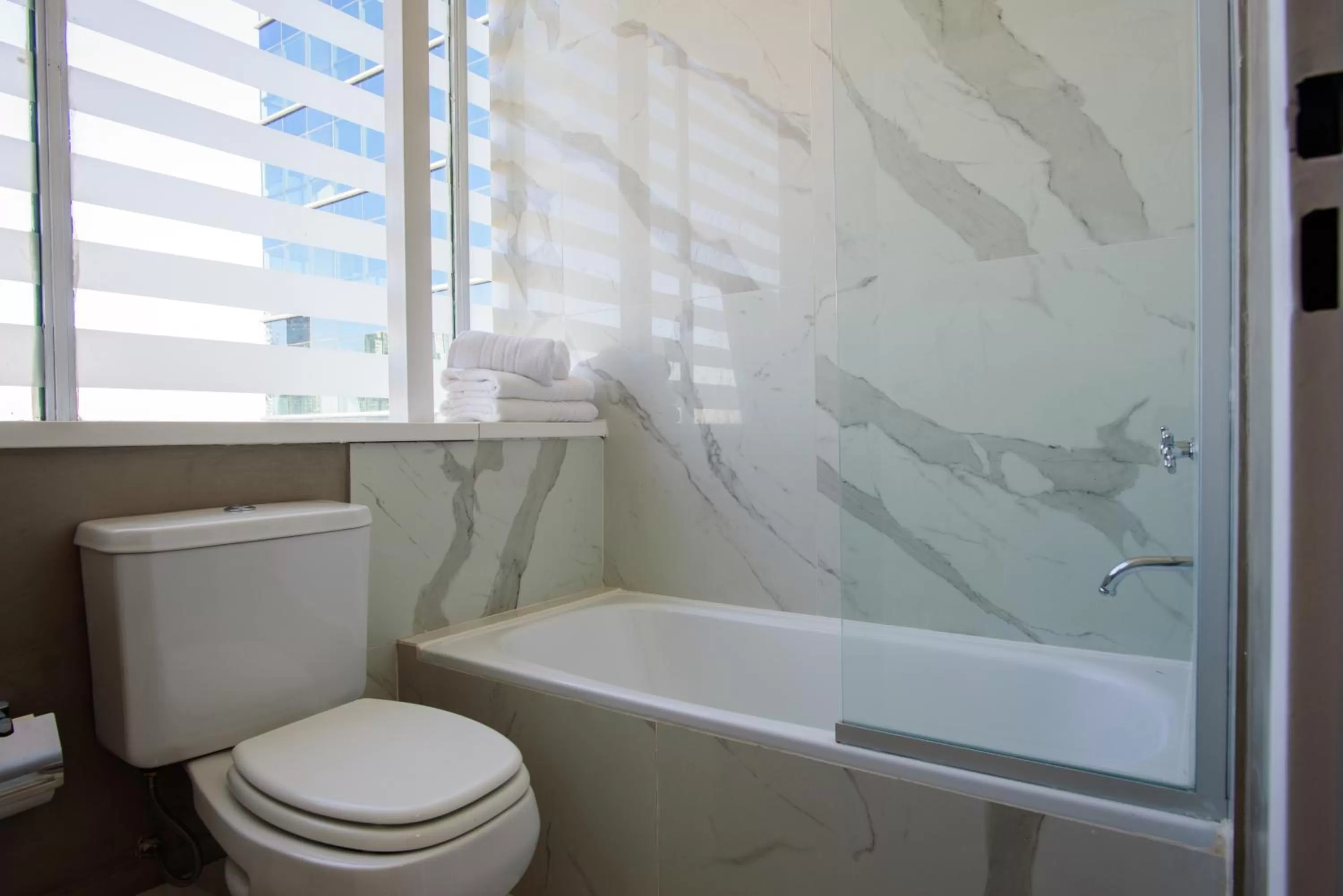 Shower in Believe Madero Hotel