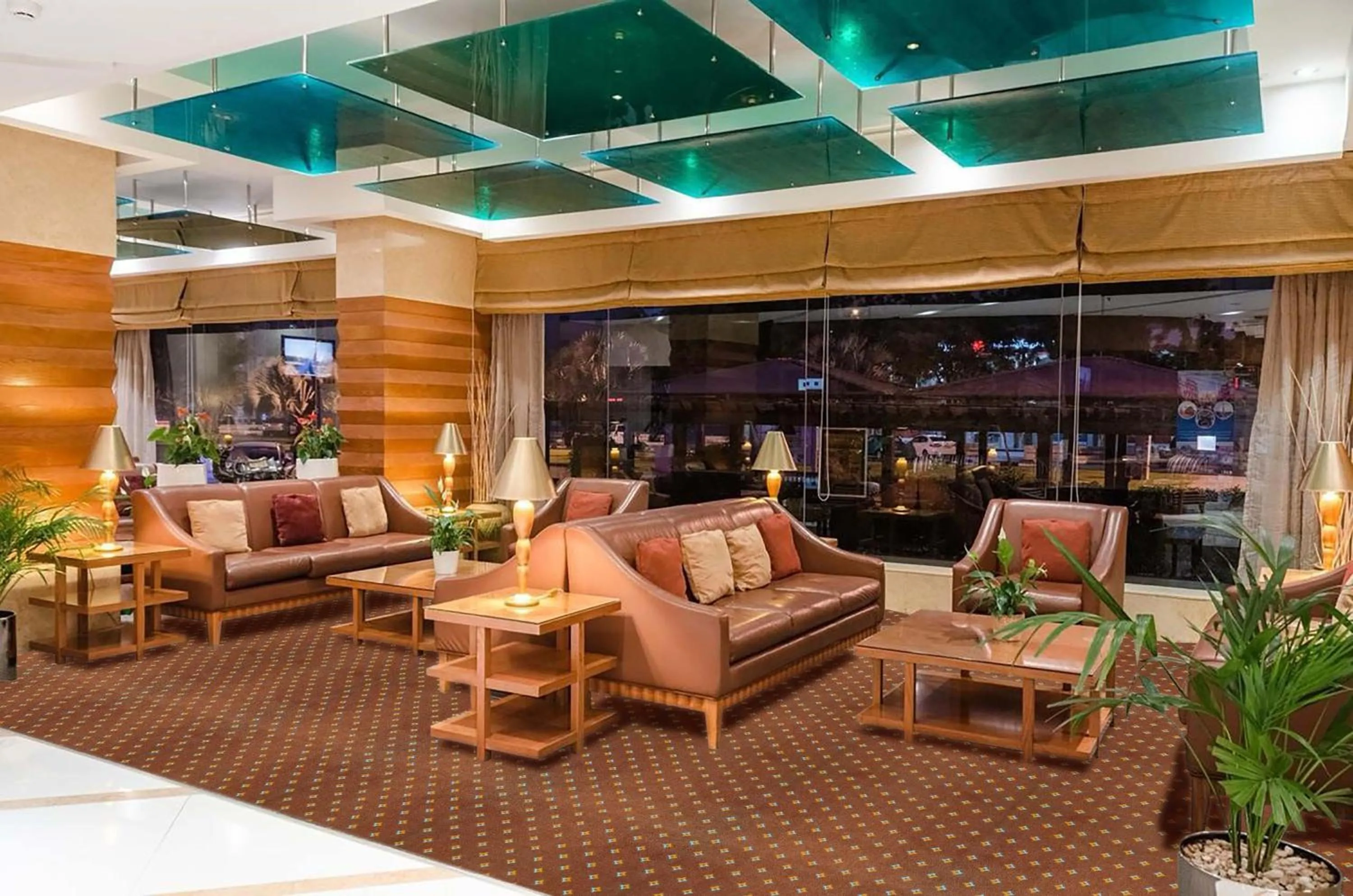 Seating area in Avenue Hotel Dubai