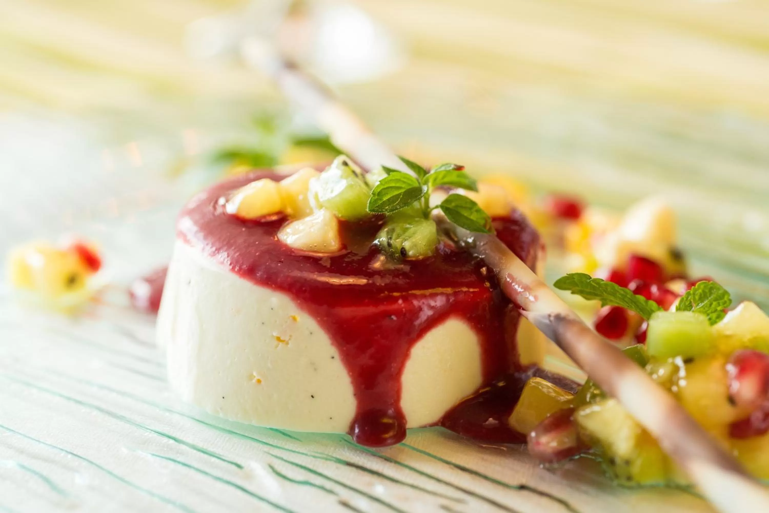 Food close-up in Hotel Panorama