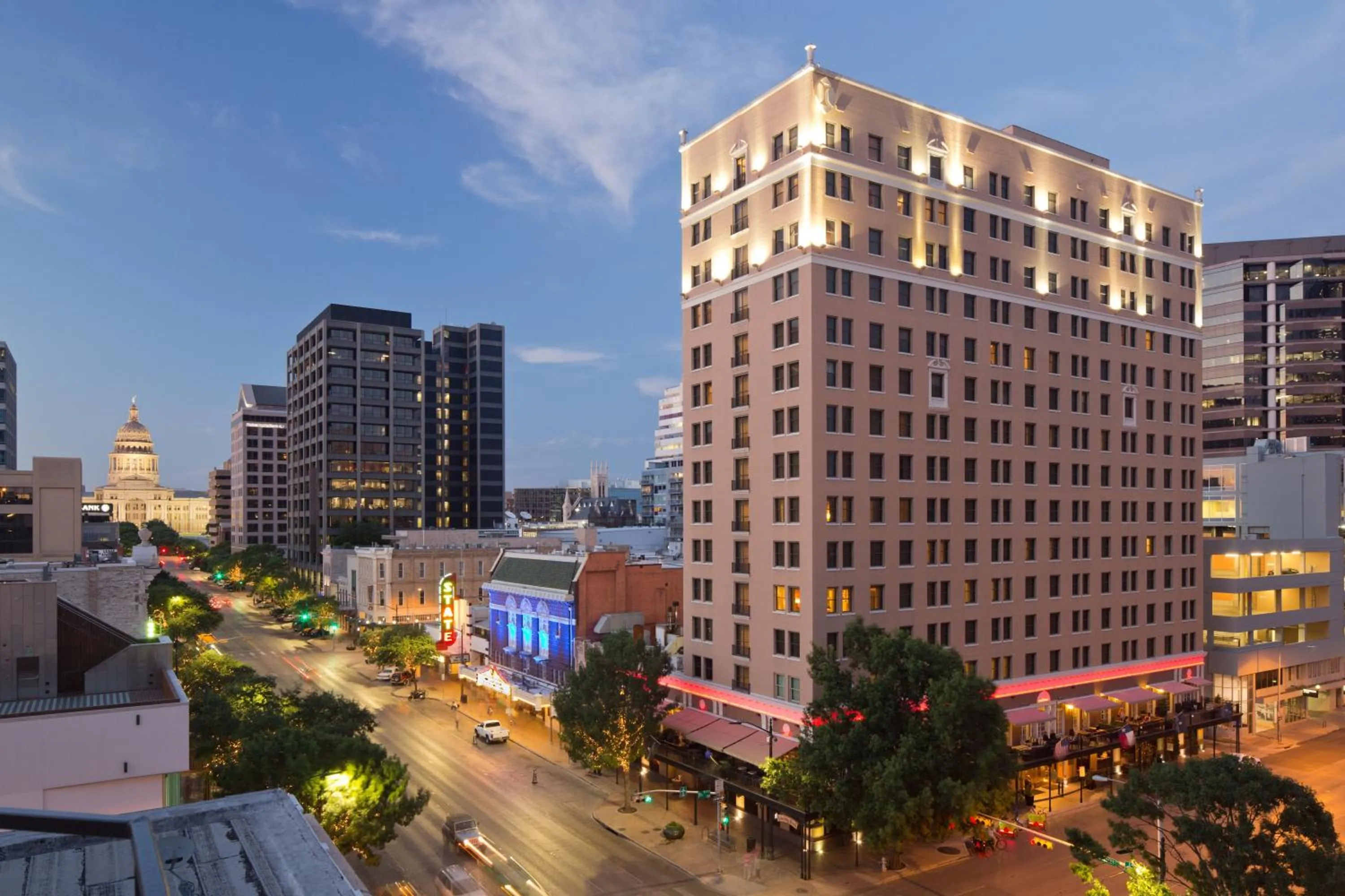 Property building in The Stephen F Austin Royal Sonesta Hotel