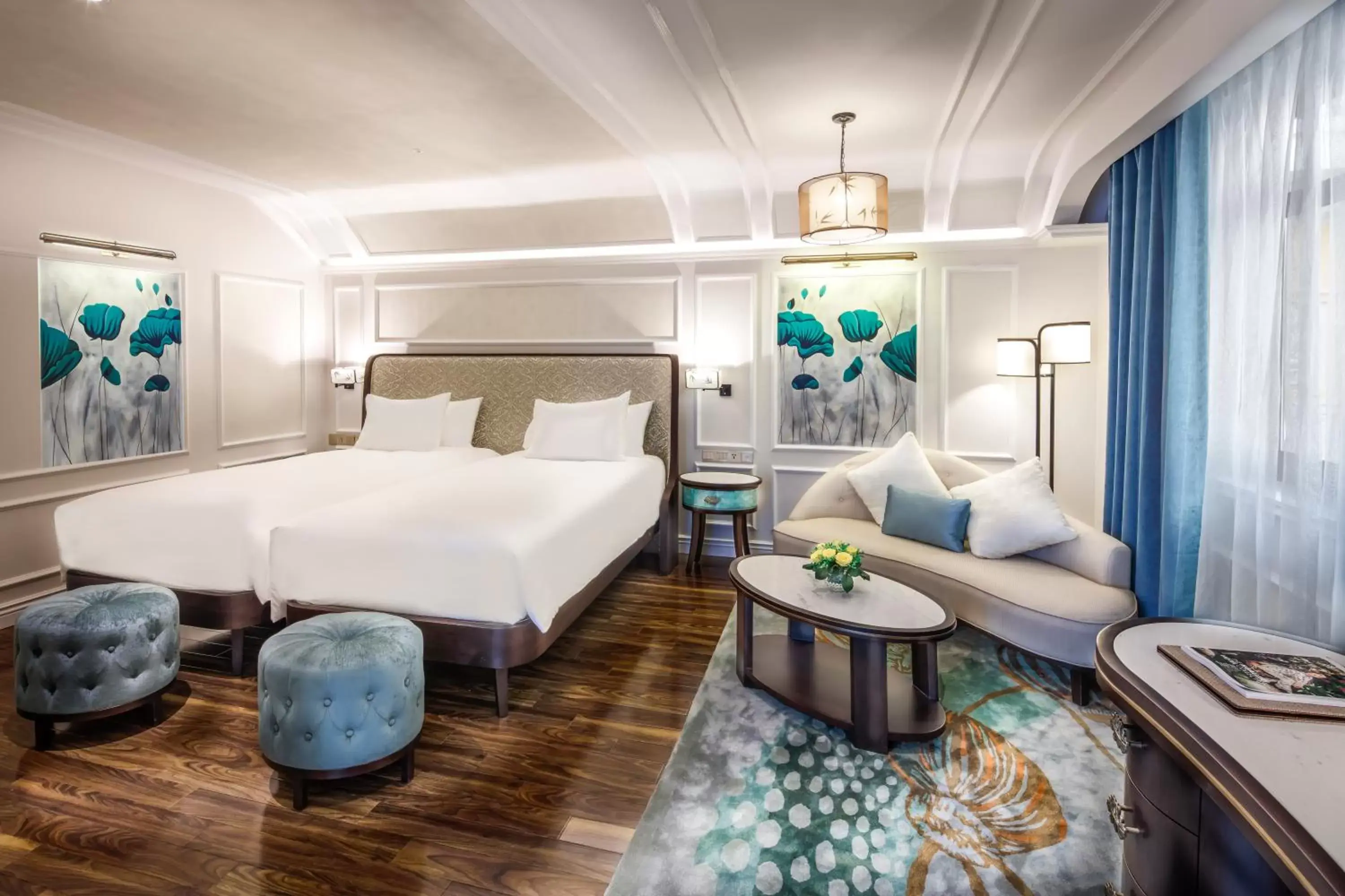 Deluxe Room with Two Single Beds in Hotel Royal Hoi An - MGallery Deluxe Room with Two Single Beds in Hotel Royal Hoi An - MGallery