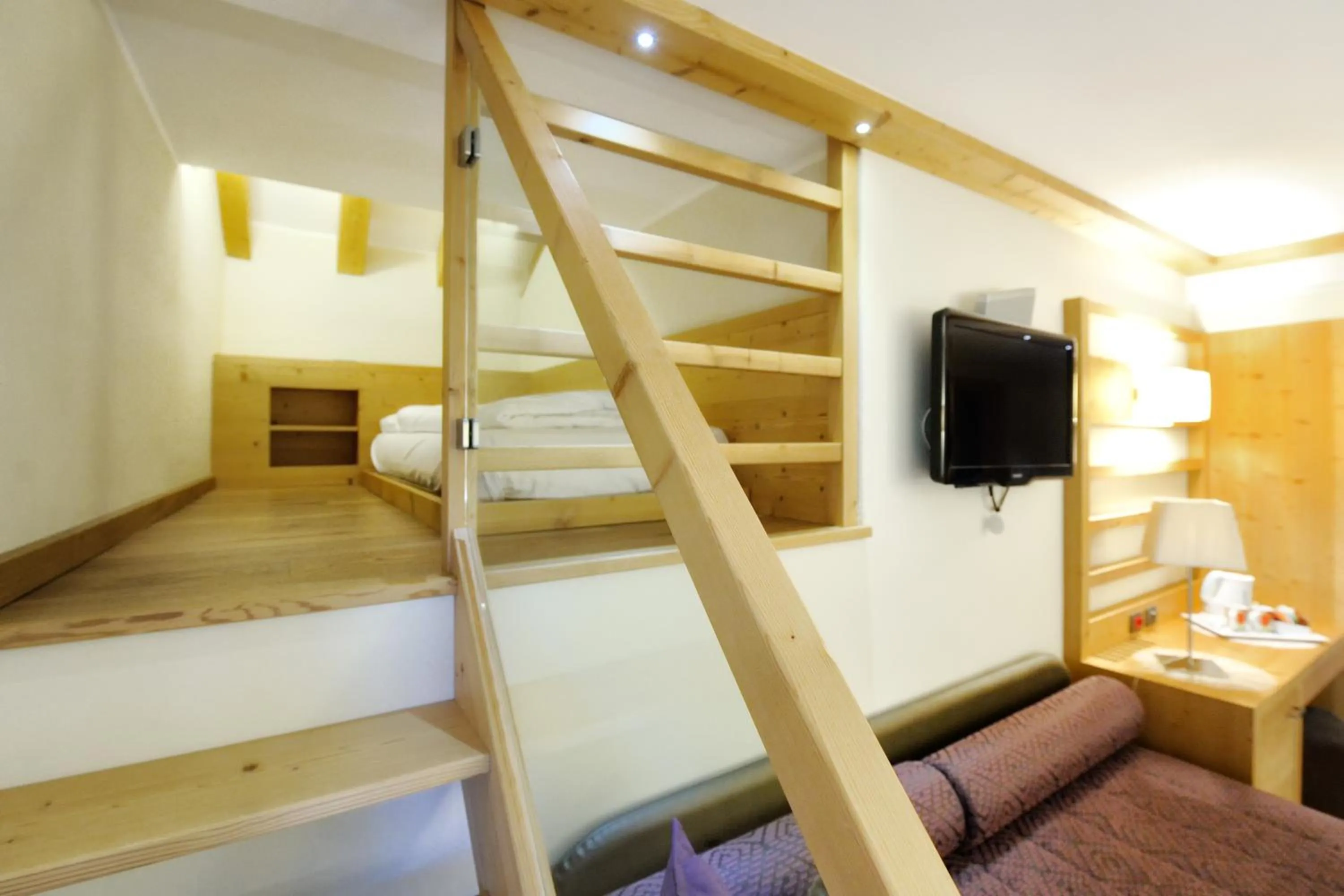 Bed in Boutique Hotel Diana