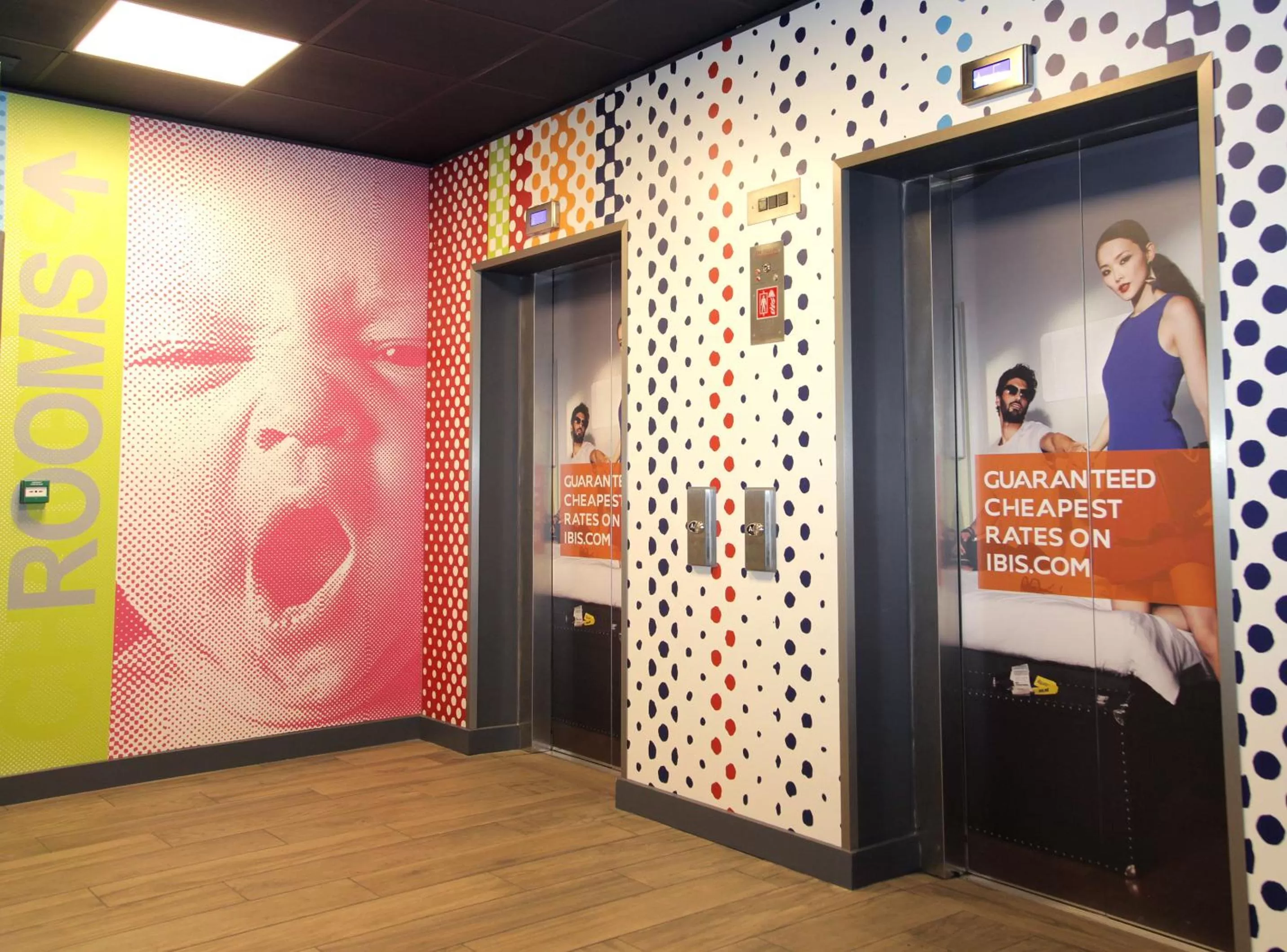 Lobby or reception in ibis budget Manchester Salford Quays