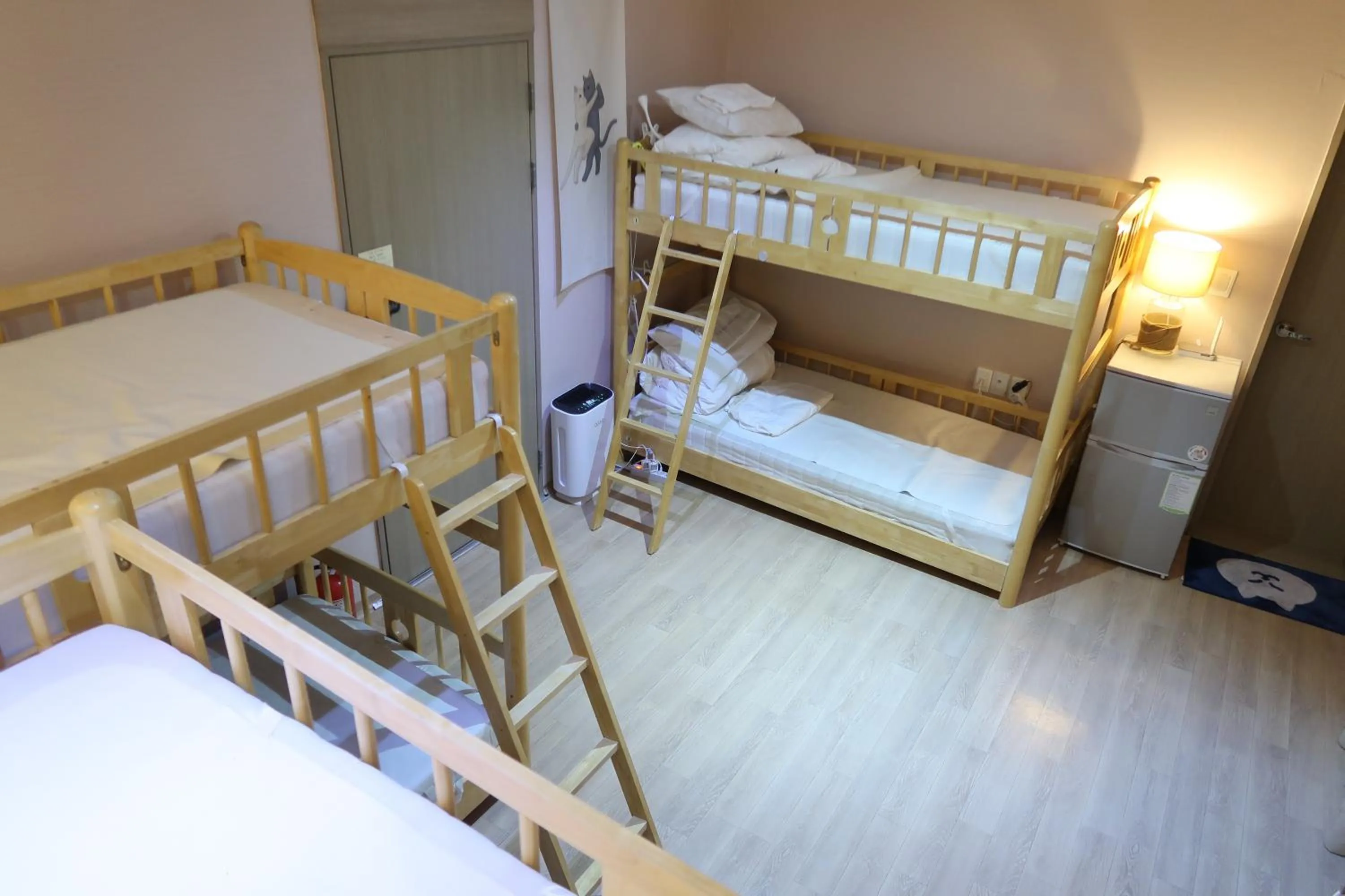 Bed in Andong Poong-gyung HOSTEL n LIBRARY