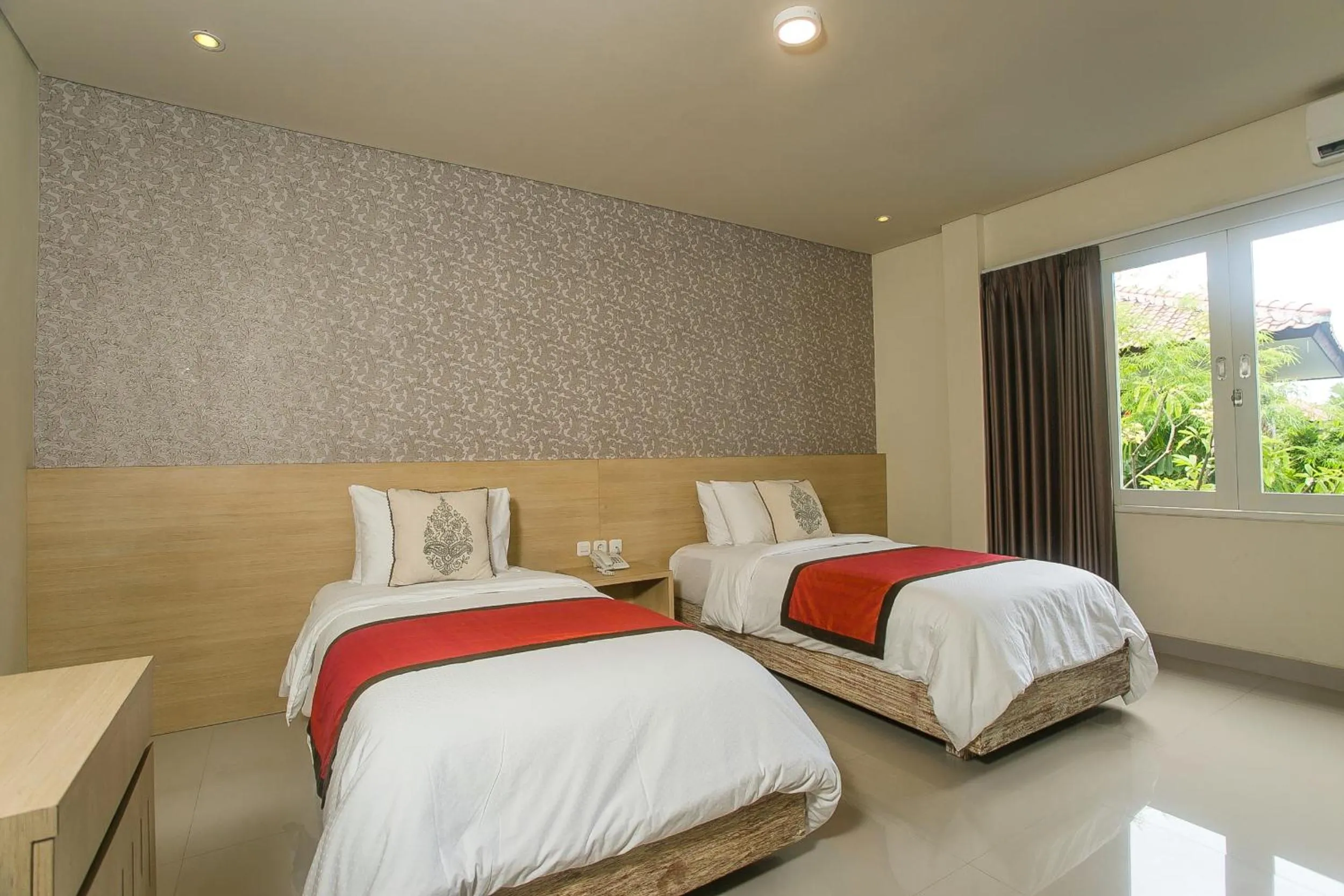 Bird's eye view, Bed in Mahalaksmi Boutique Hotel