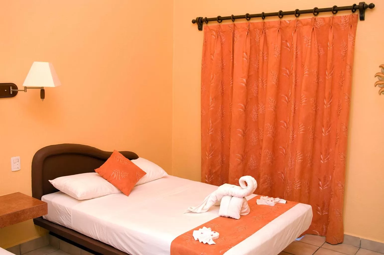 Bed in Hotel LunaSol