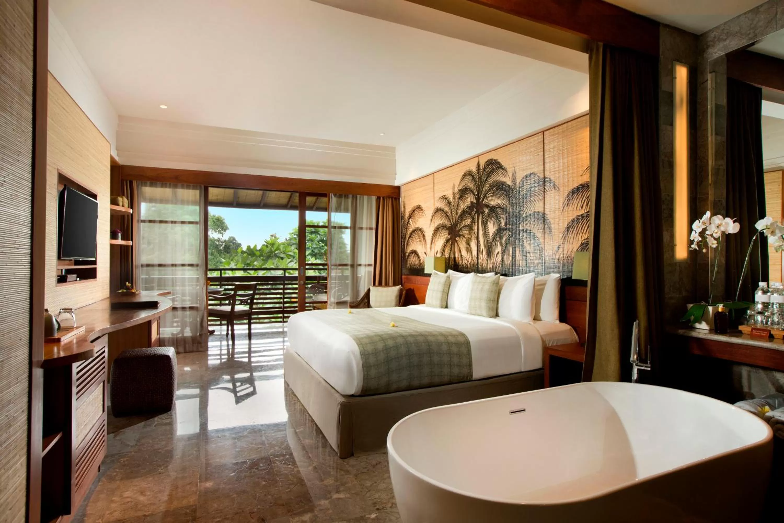 Bedroom, Bed in Adiwana Resort Jembawan