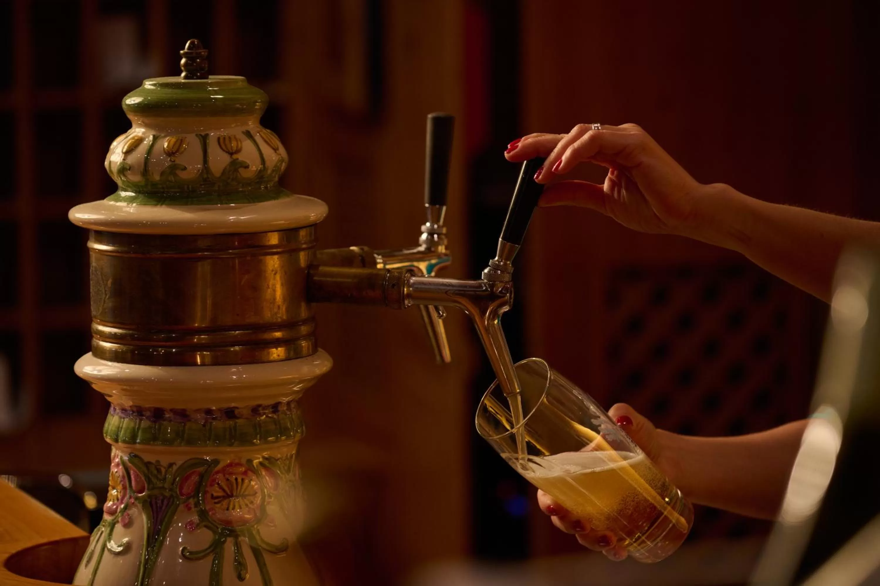 Lounge or bar in Hotel Lechnerhof Unterföhring