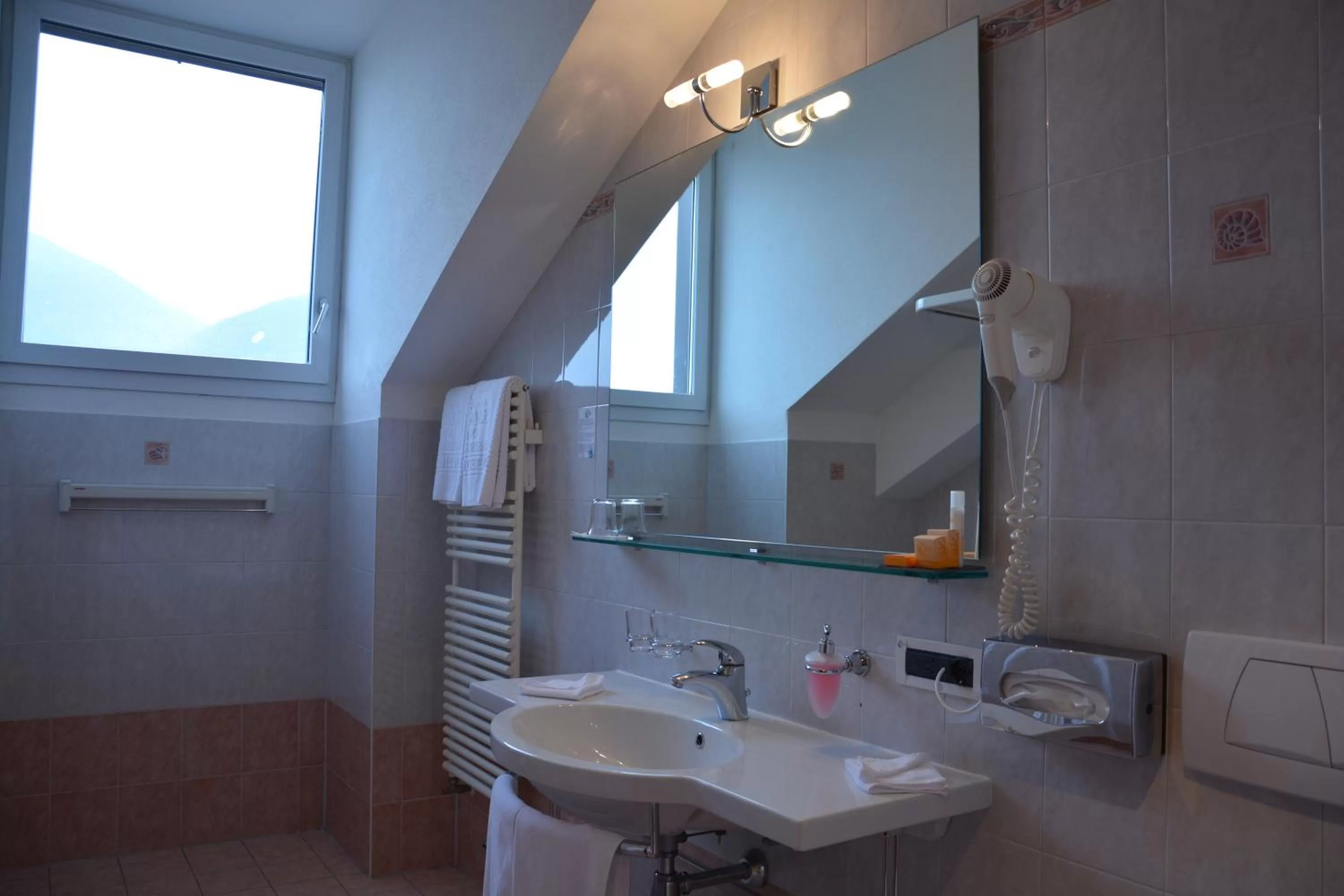 Bathroom in Hotel Federale