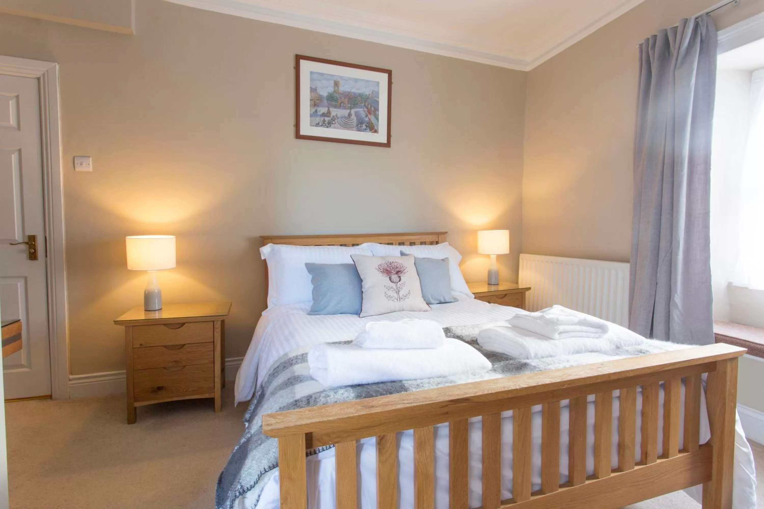 Bed in The Wheatsheaf Hotel