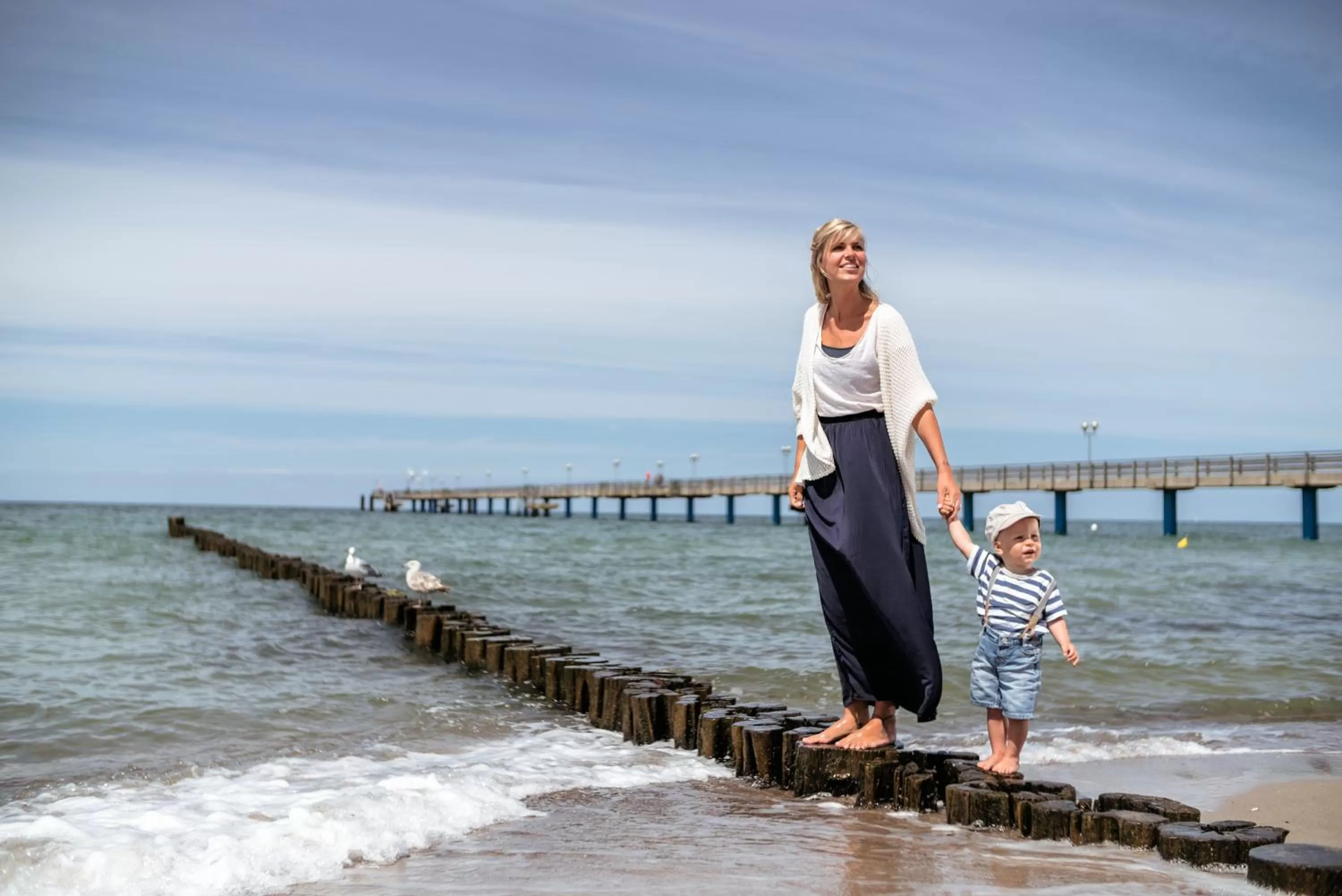 Beach in AKZENT Apartmenthotel Residenz