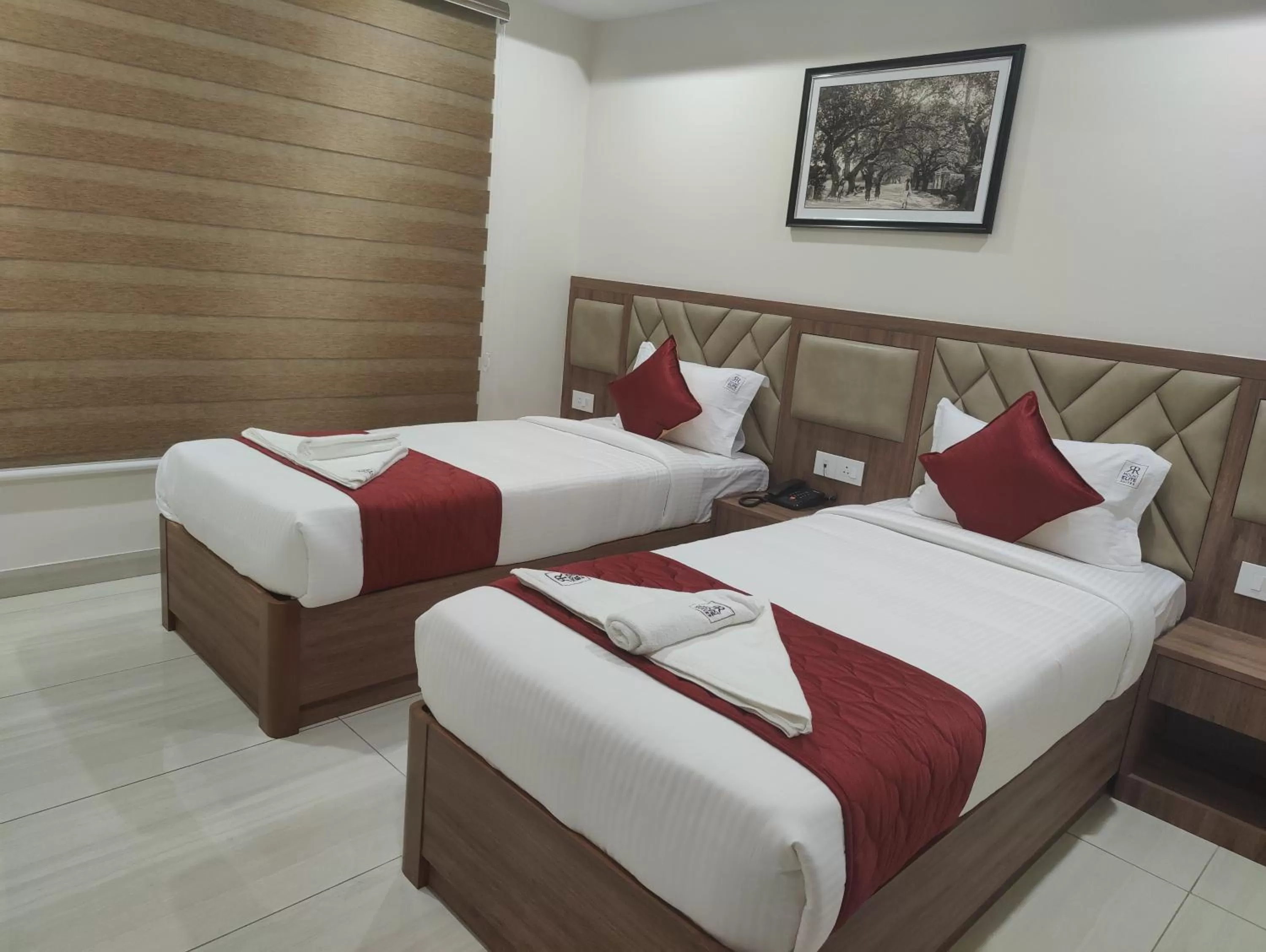 Bed in RR Mount Elite Suites