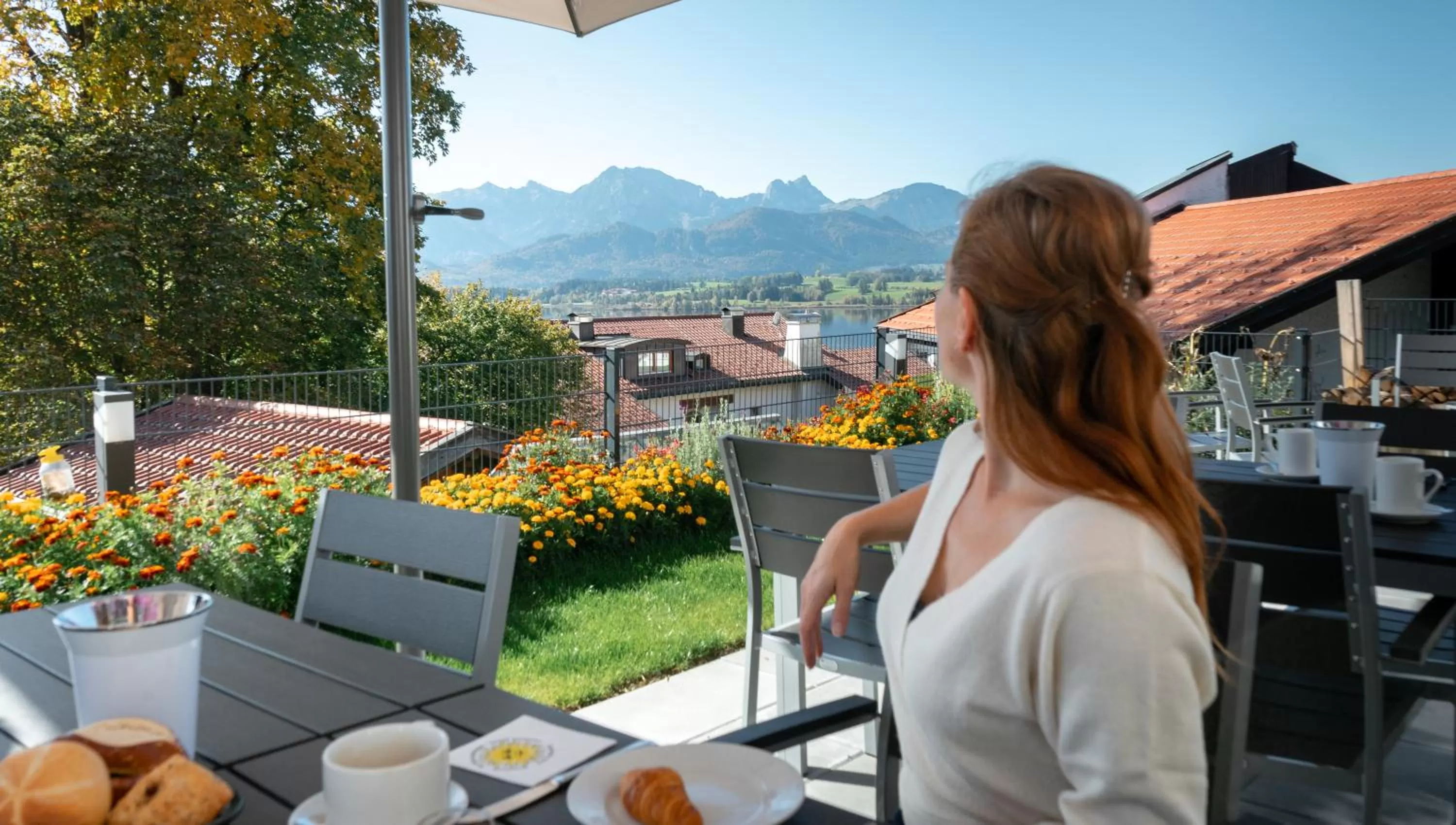 View (from property/room) in Ferienhaus und Landhaus Berger
