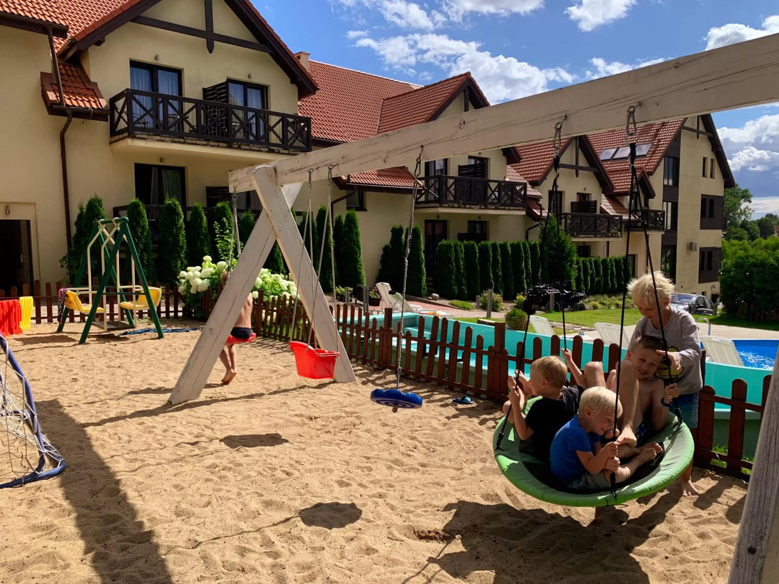 Children play ground, Property Building in Hotel Santa Monica