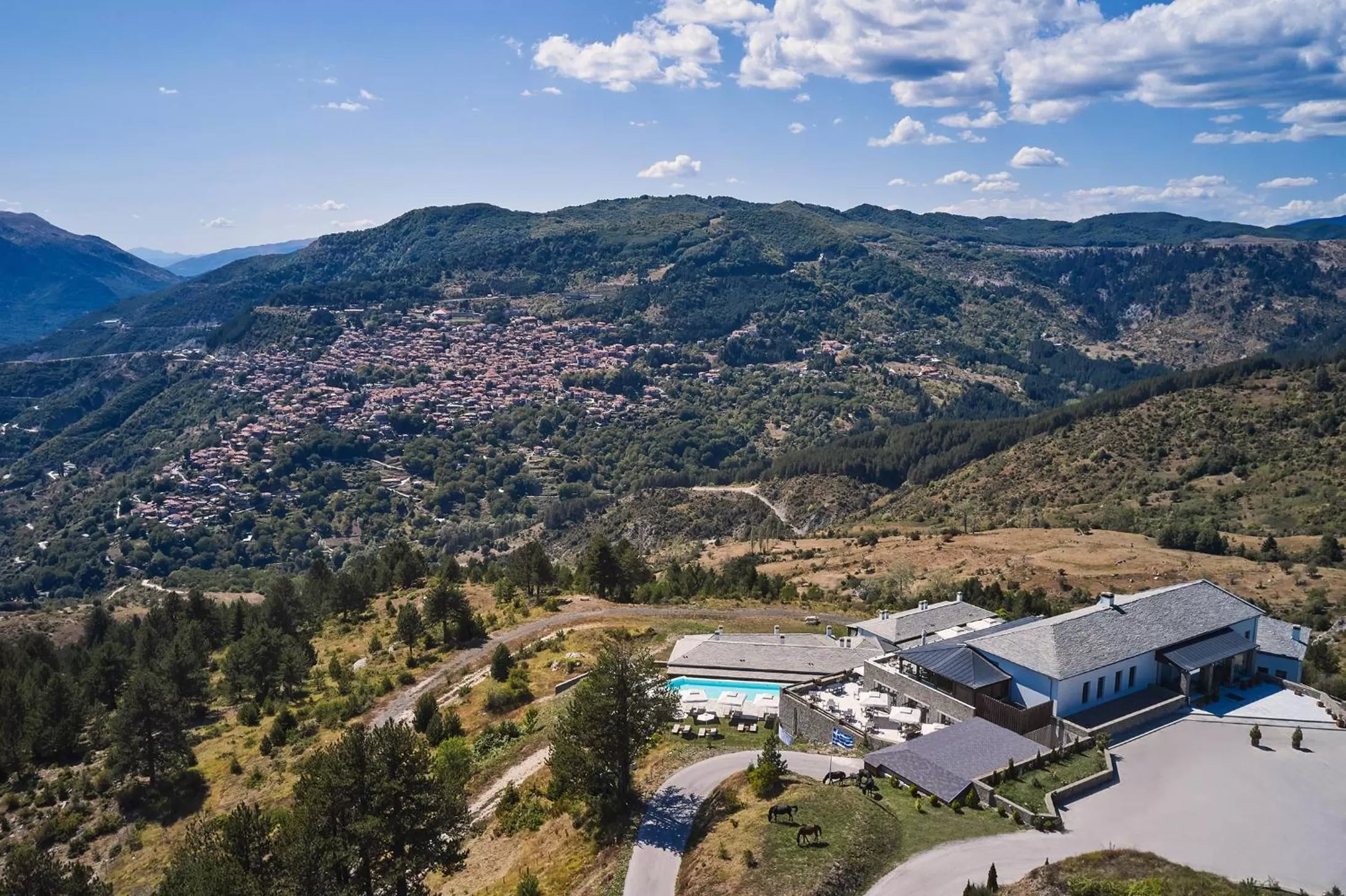 Bird's eye view in Grand Forest Metsovo - Leading Hotels of the World