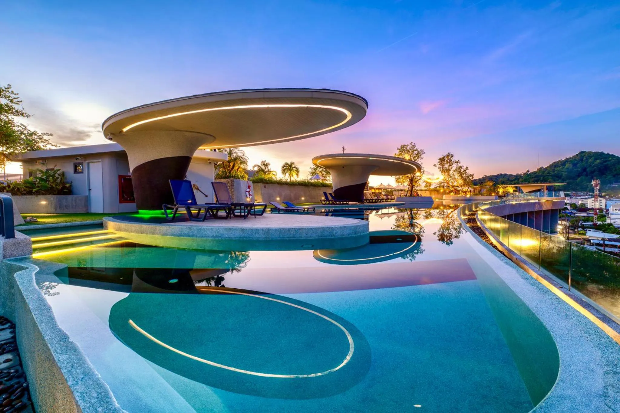 Swimming pool in HOMA Phuket Town