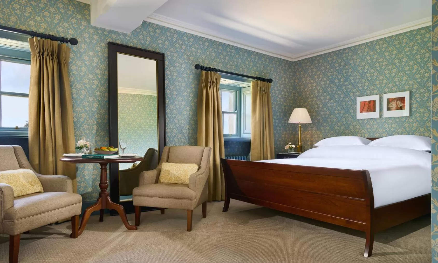 Bedroom, Bed in Carton House A Fairmont Managed hotel