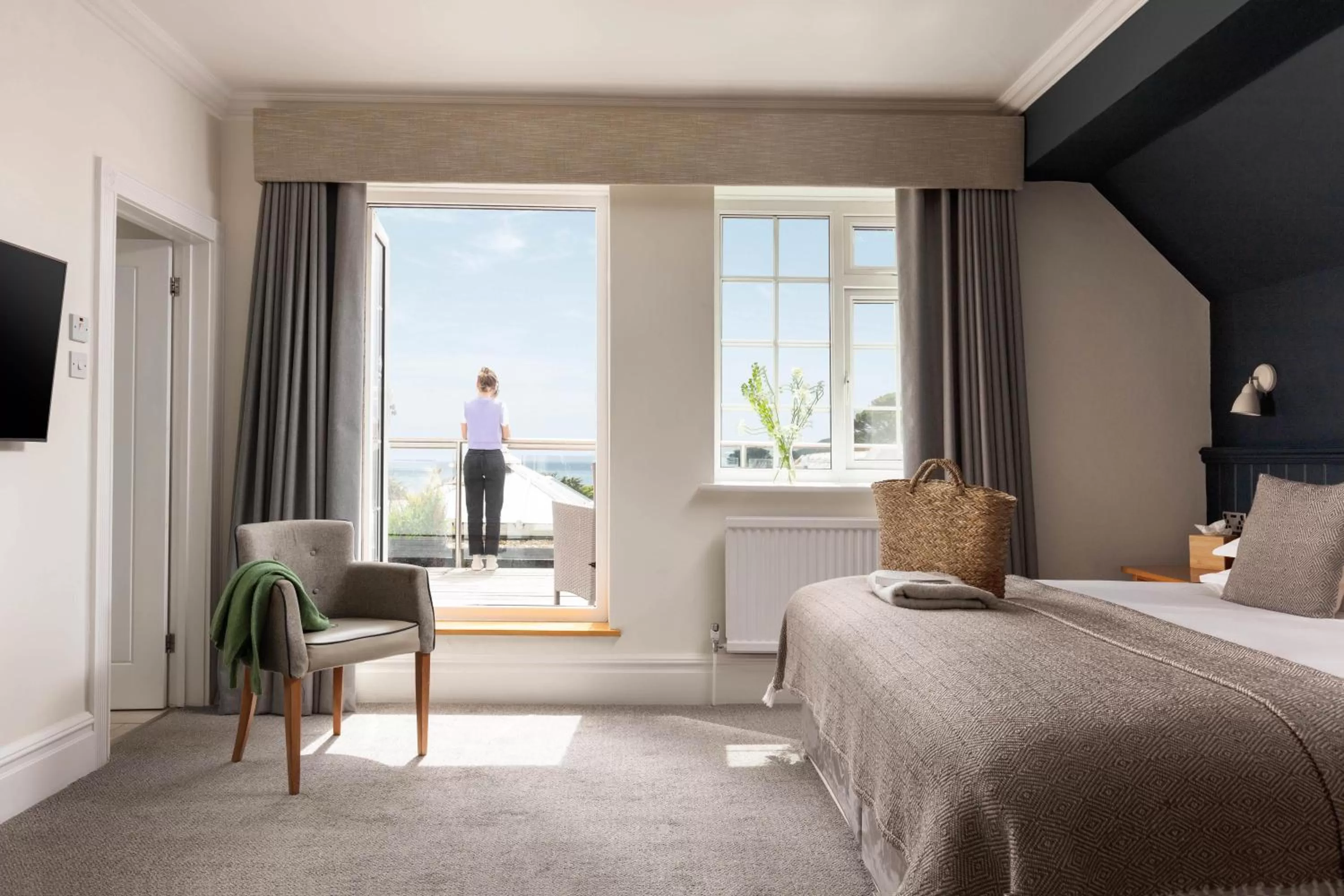 Bedroom, Bed in St Michaels Resort, Falmouth