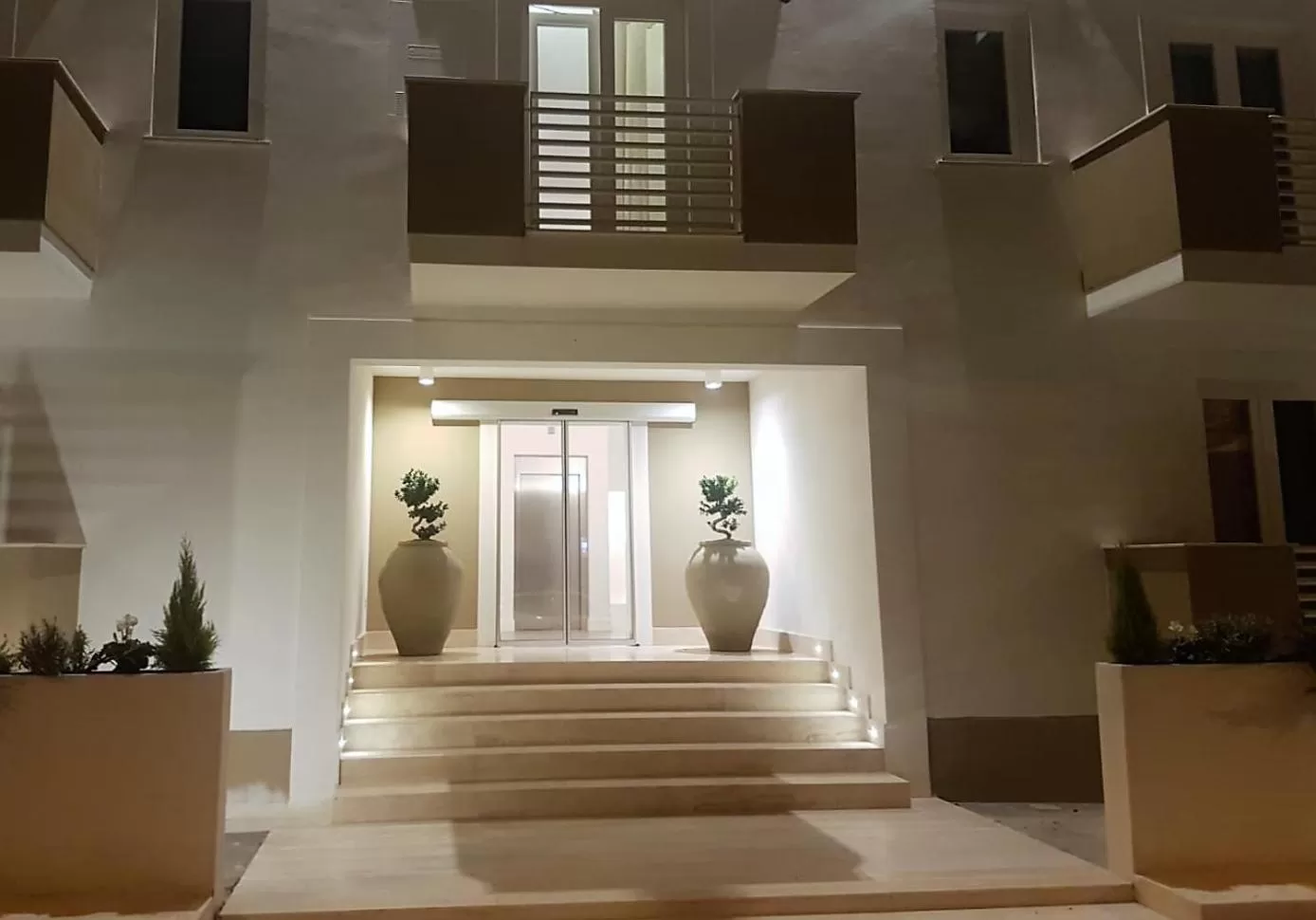 Facade/entrance in Hotel Pompei Be Green