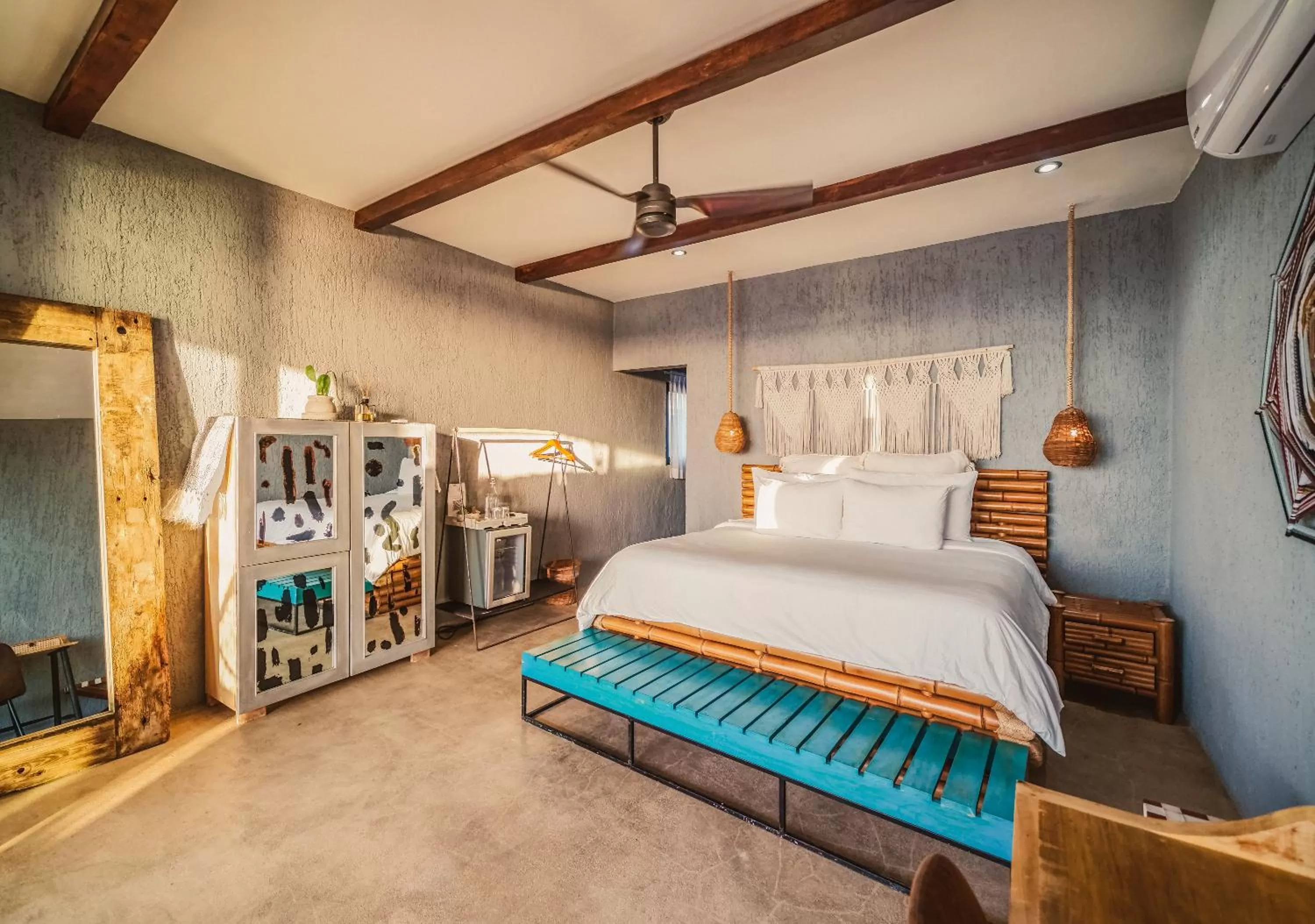 Bedroom, Bed in Hotelito Azul