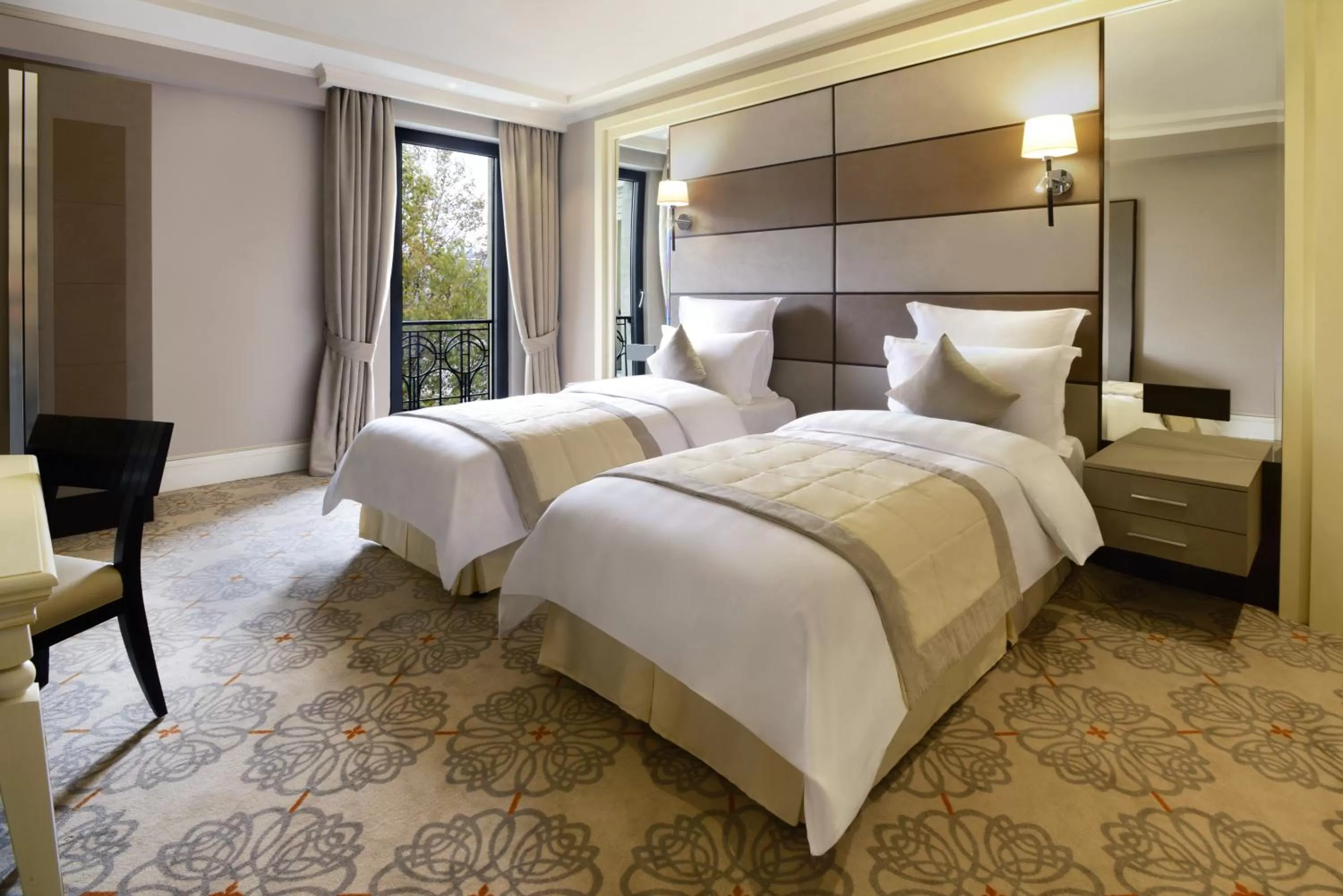 Bed in Ambassadori Tbilisi Hotel