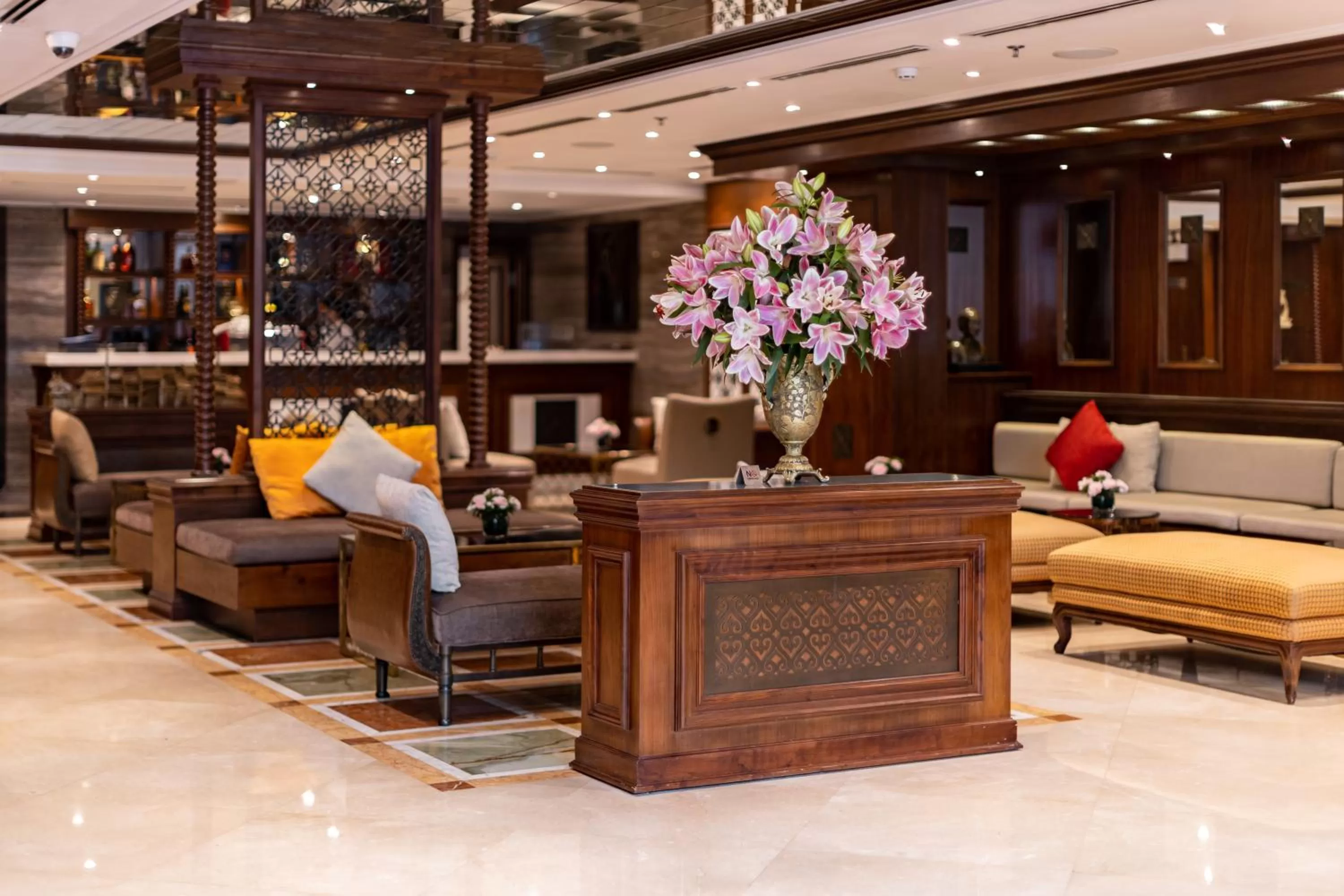 Lobby or reception in The Lapis Hotel