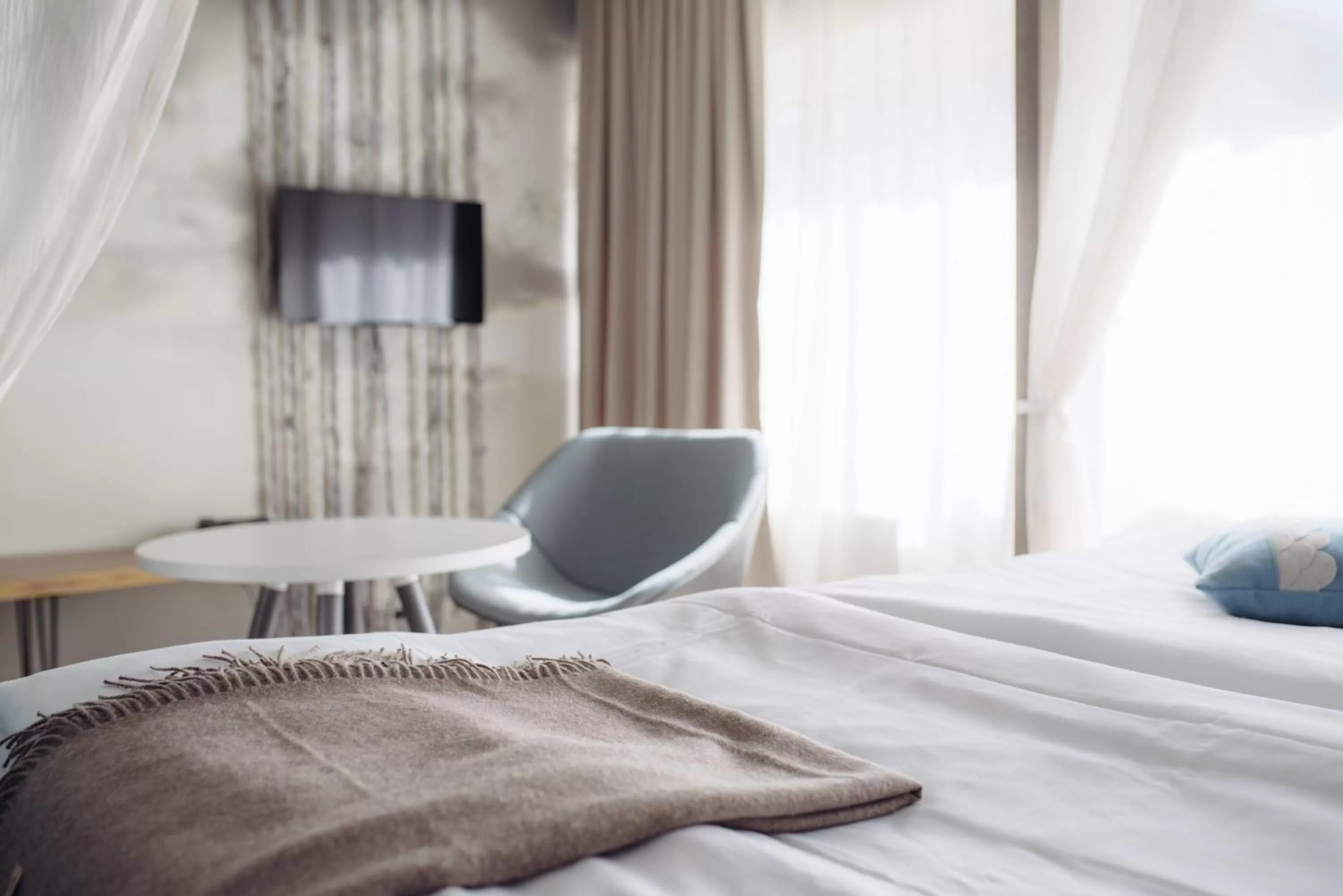 Decorative detail, Bed in Original Sokos Hotel Arina Oulu