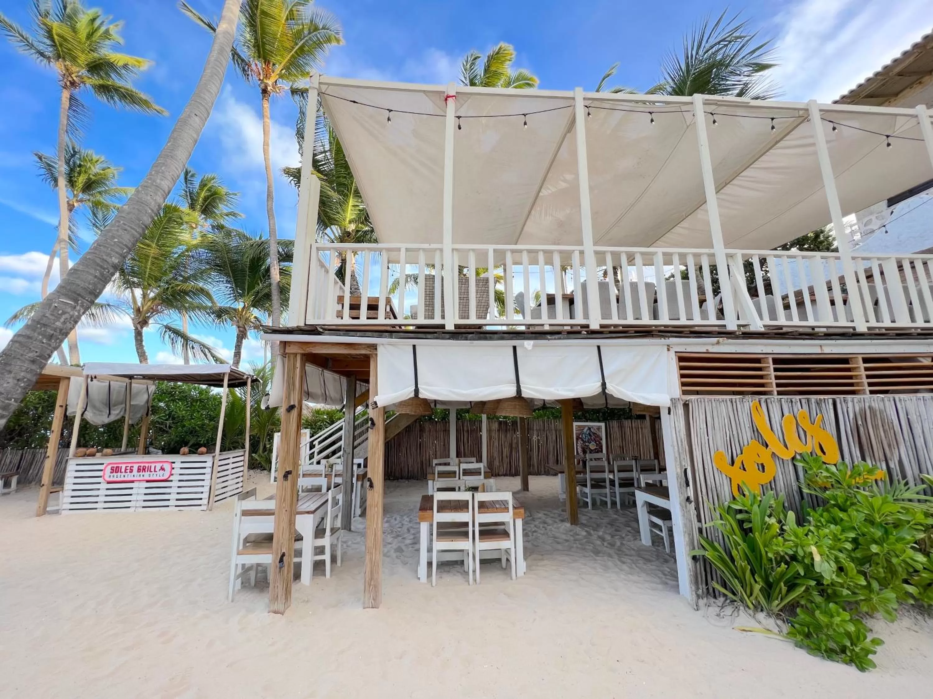 Restaurant/places to eat, Property Building in FIESTA SOL CARIBE playa LOS CORALES